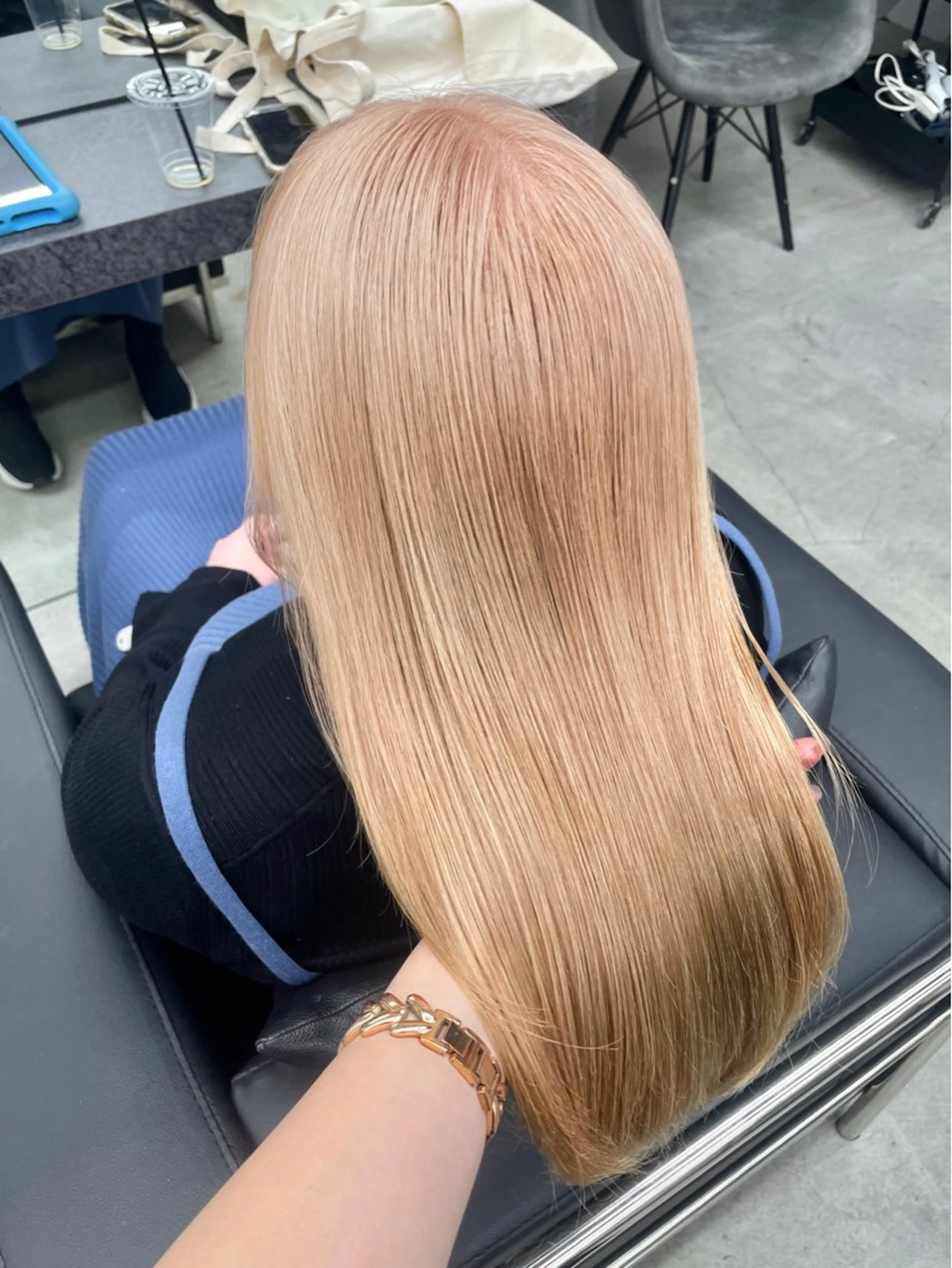 カラー トリートメント 艶カラー/レイヤー カット✂️近澤瑠以のヘアスタイル