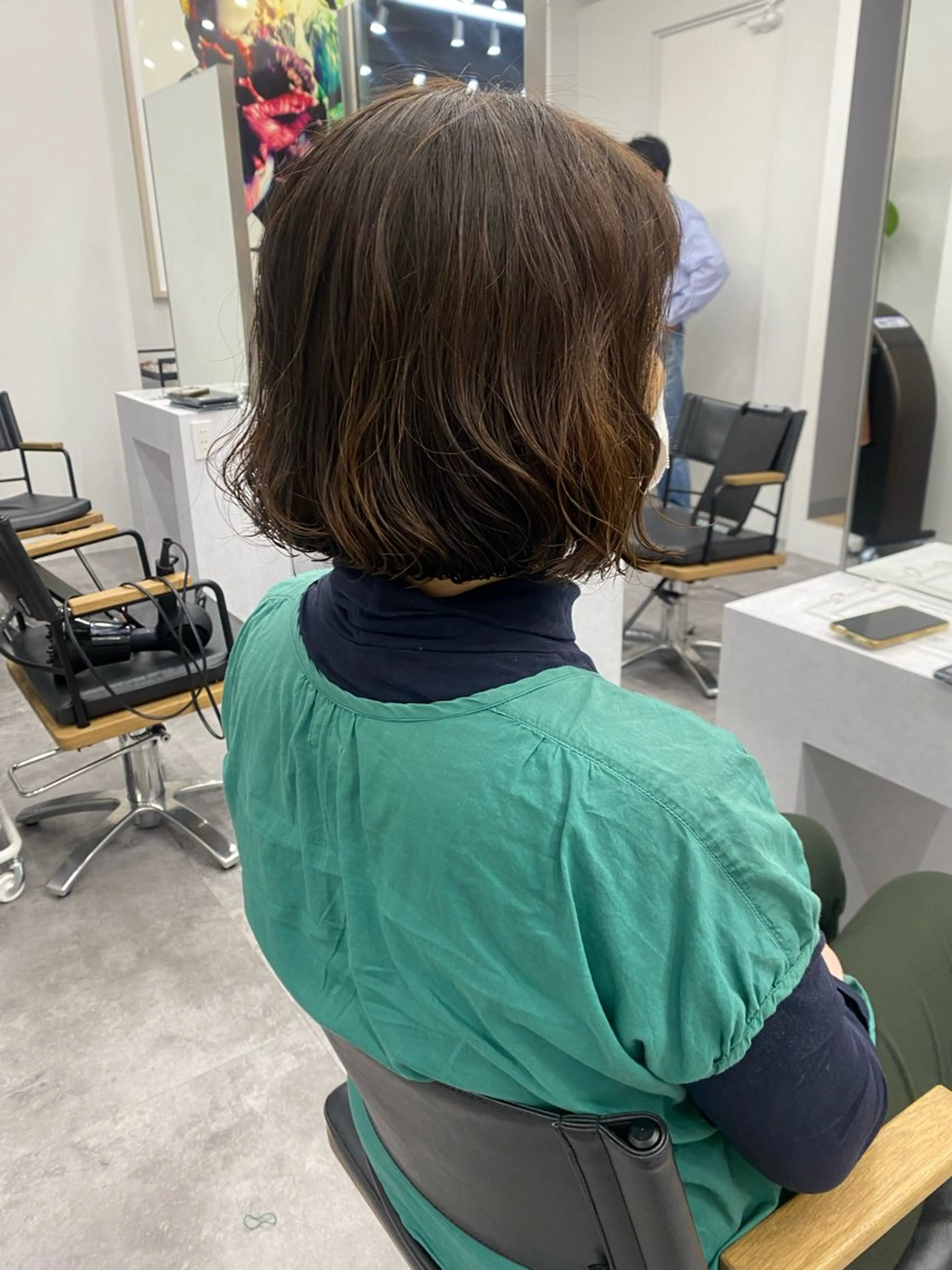 ショート カラー パーマ ヘアアレンジ レイヤー/メンズ🥑 マエダアズミ🥑のヘアスタイル