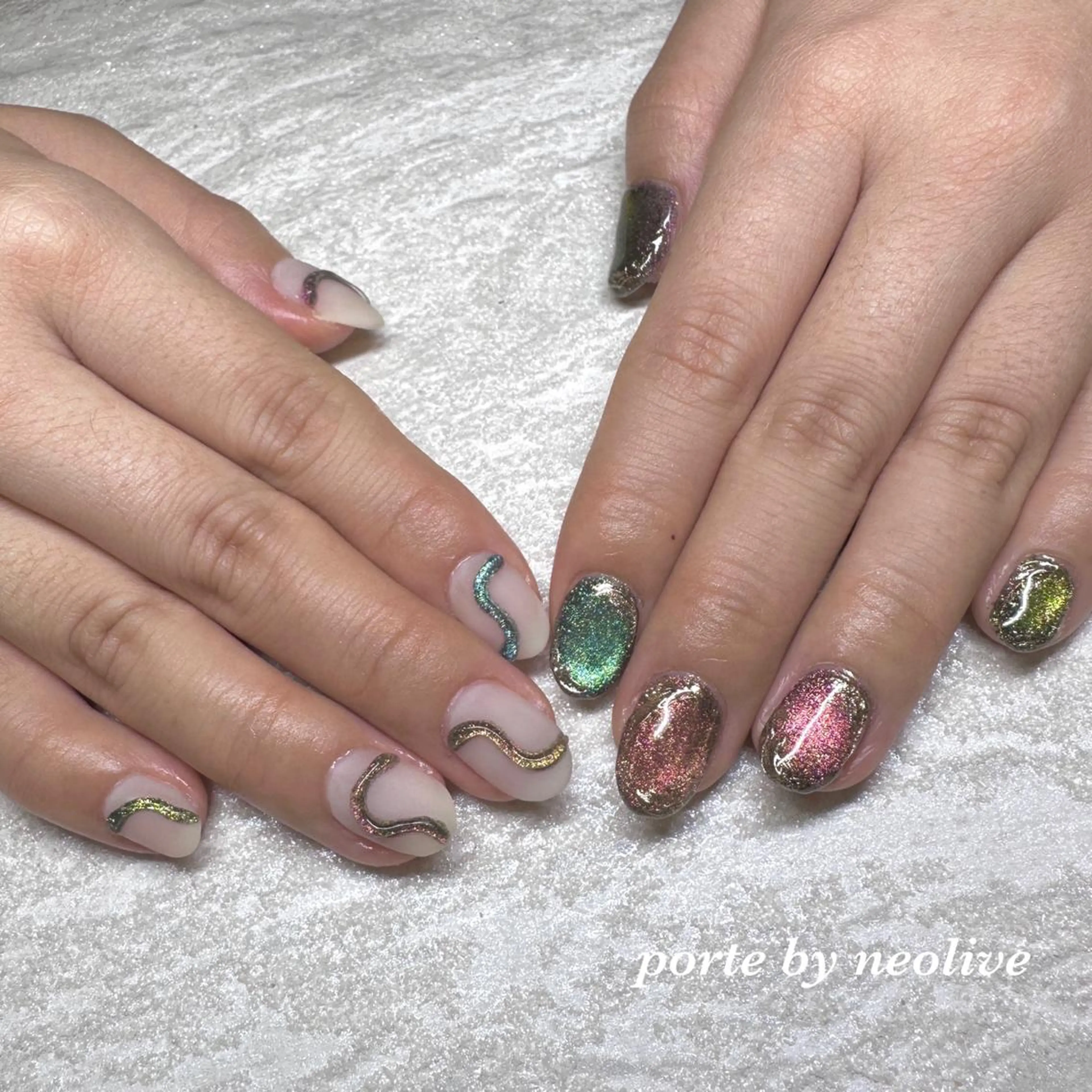 ネイル nail Eclat所属・志賀野 美喜のネイルデザイン