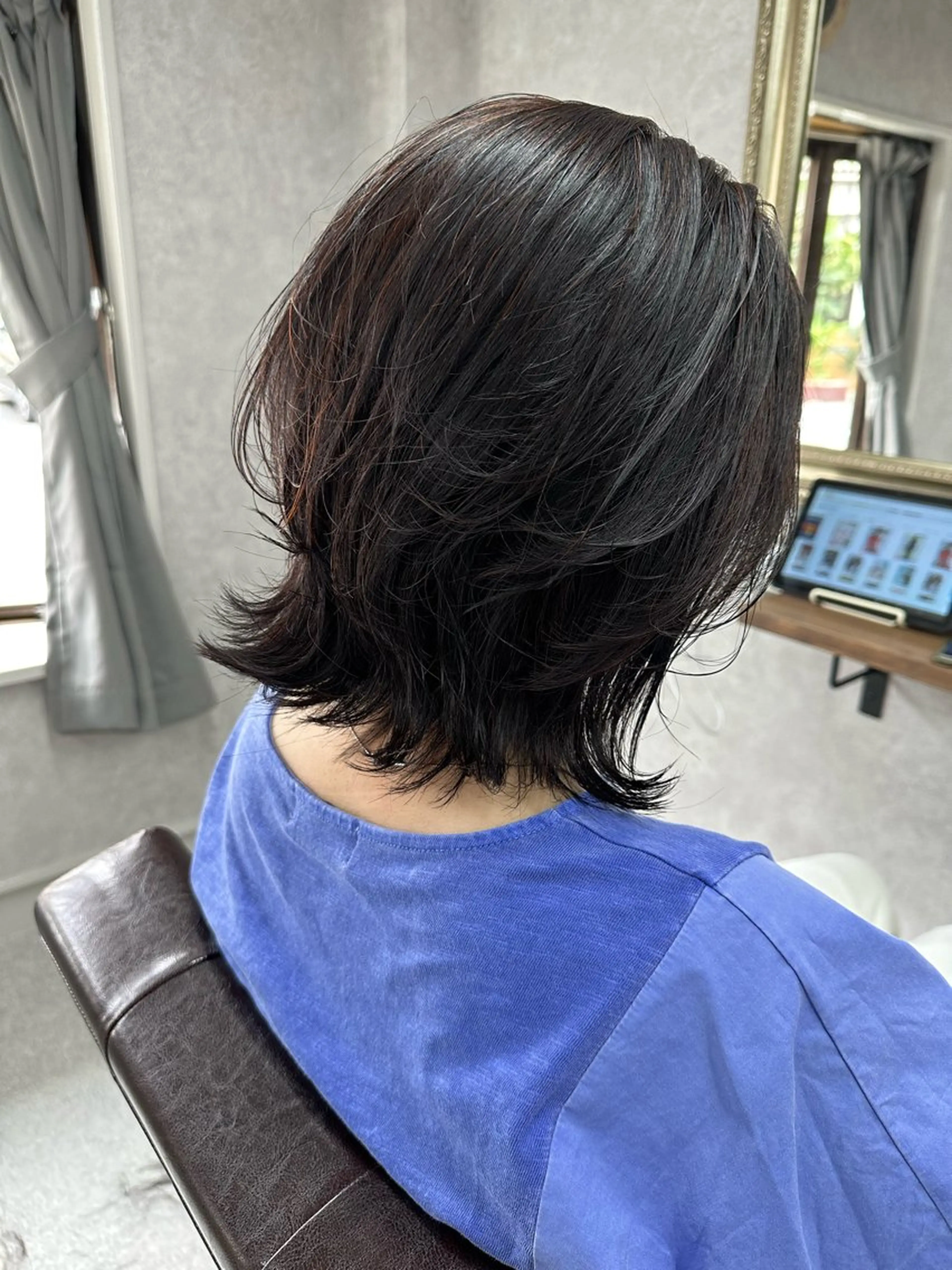 ミディアム カット トリートメント Lien 深井店のヘアスタイル