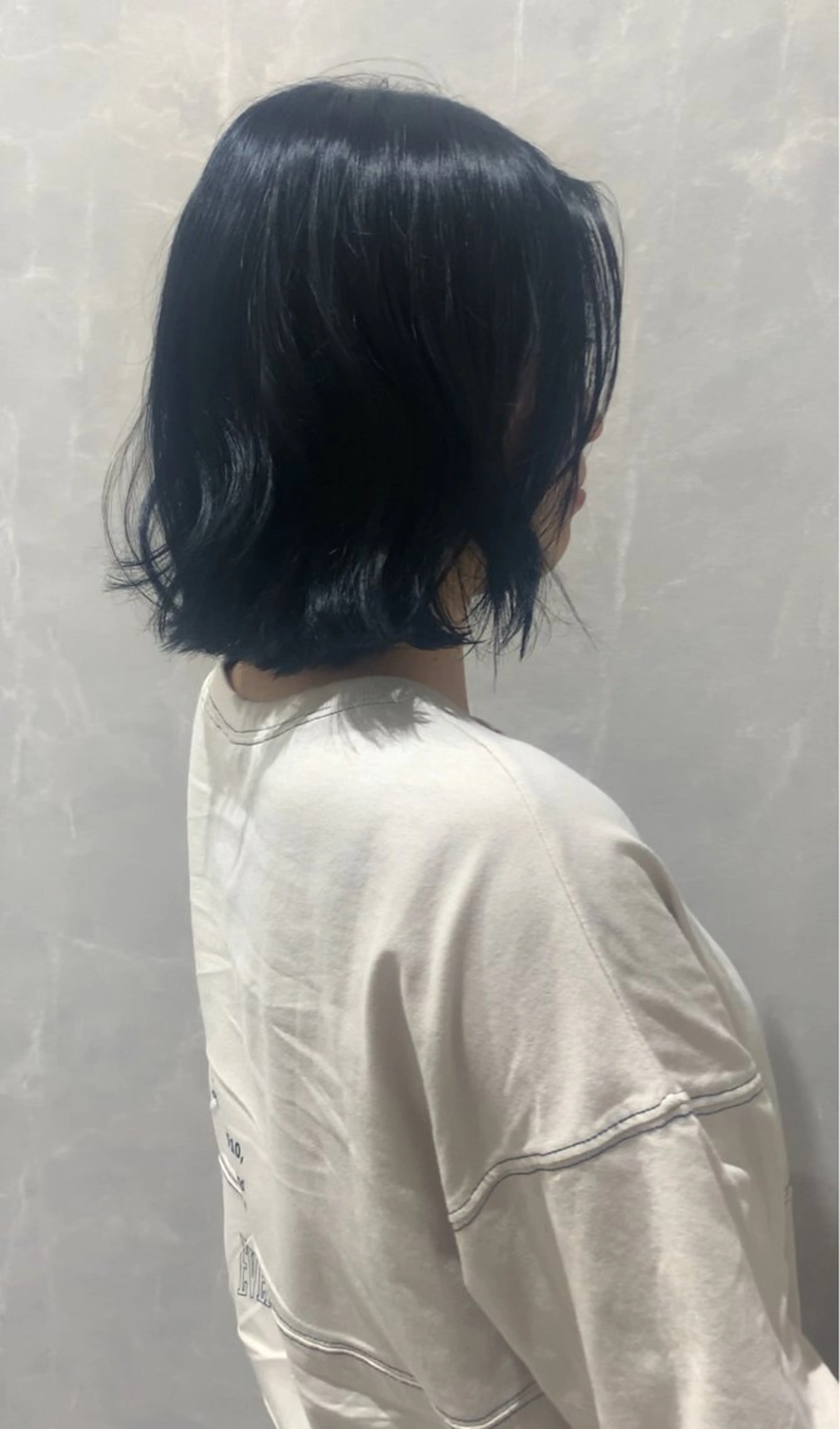 ミディアム カラー 黒髪 FURUSHO 栄店所属・✨艶髪縮毛矯正🧬 /中山なかやまのヘアスタイル