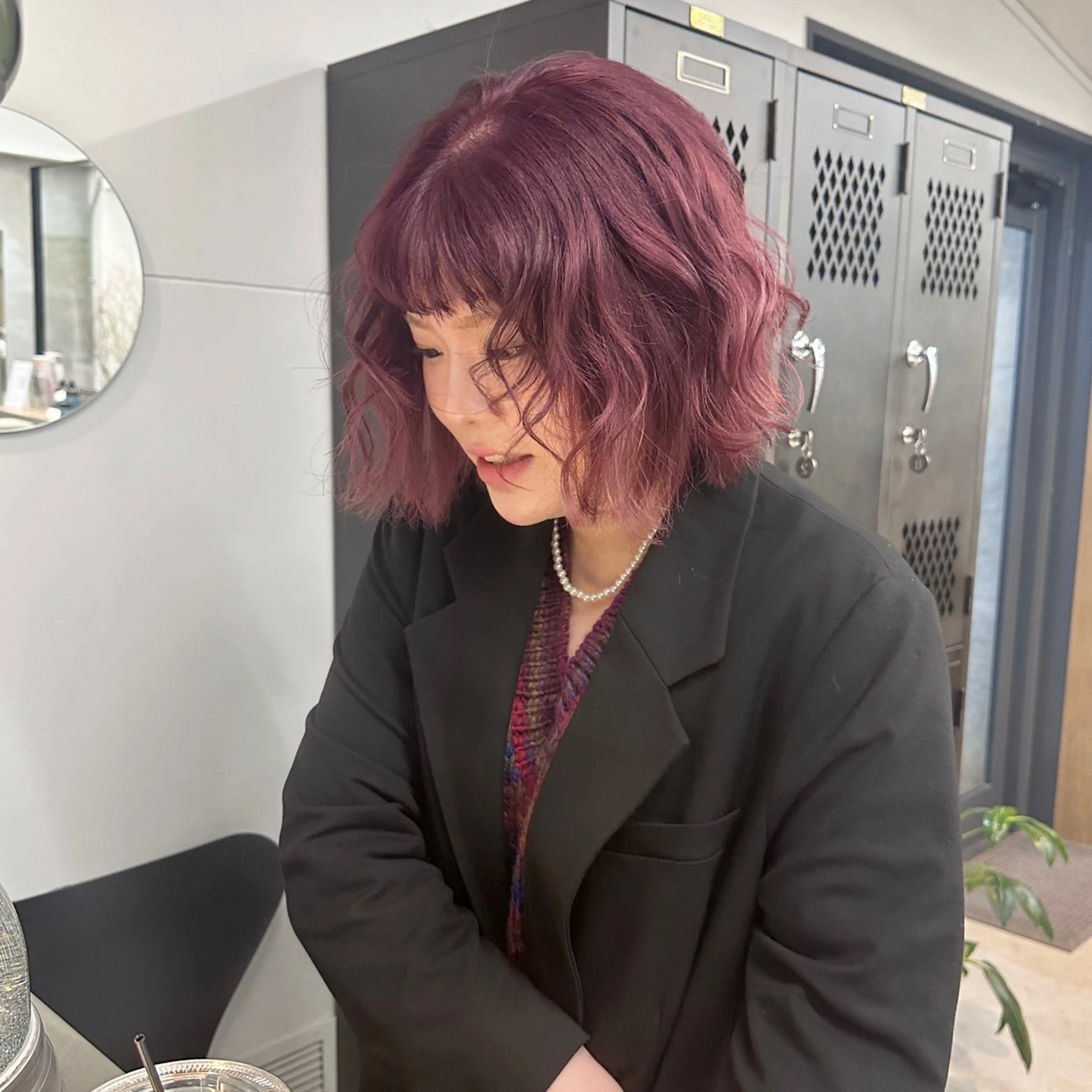 ショート カラー カット ヘアカラー ヘッドスパ 金田 法子のヘアスタイル