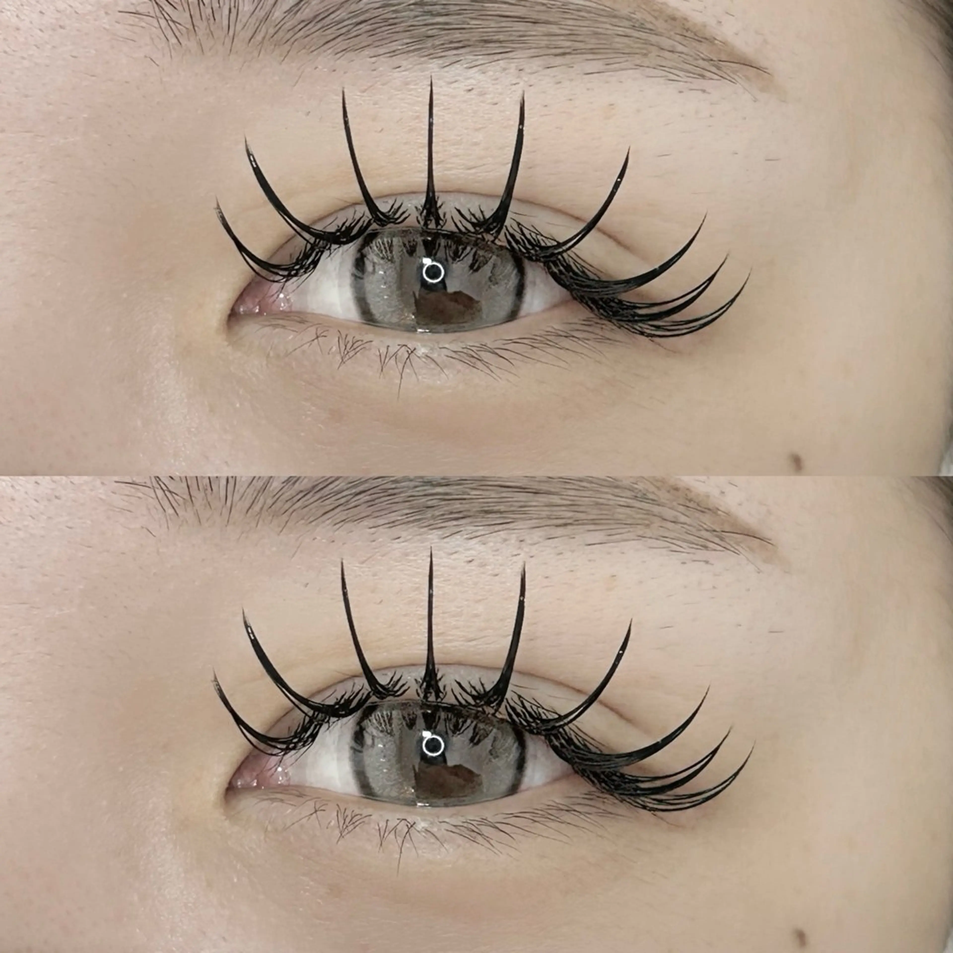 マツエク・マツパ 付け放題 フラットラッシュ grace produce by picasso門田屋敷店所属・grace 多田のマツエク・マツパデザイン