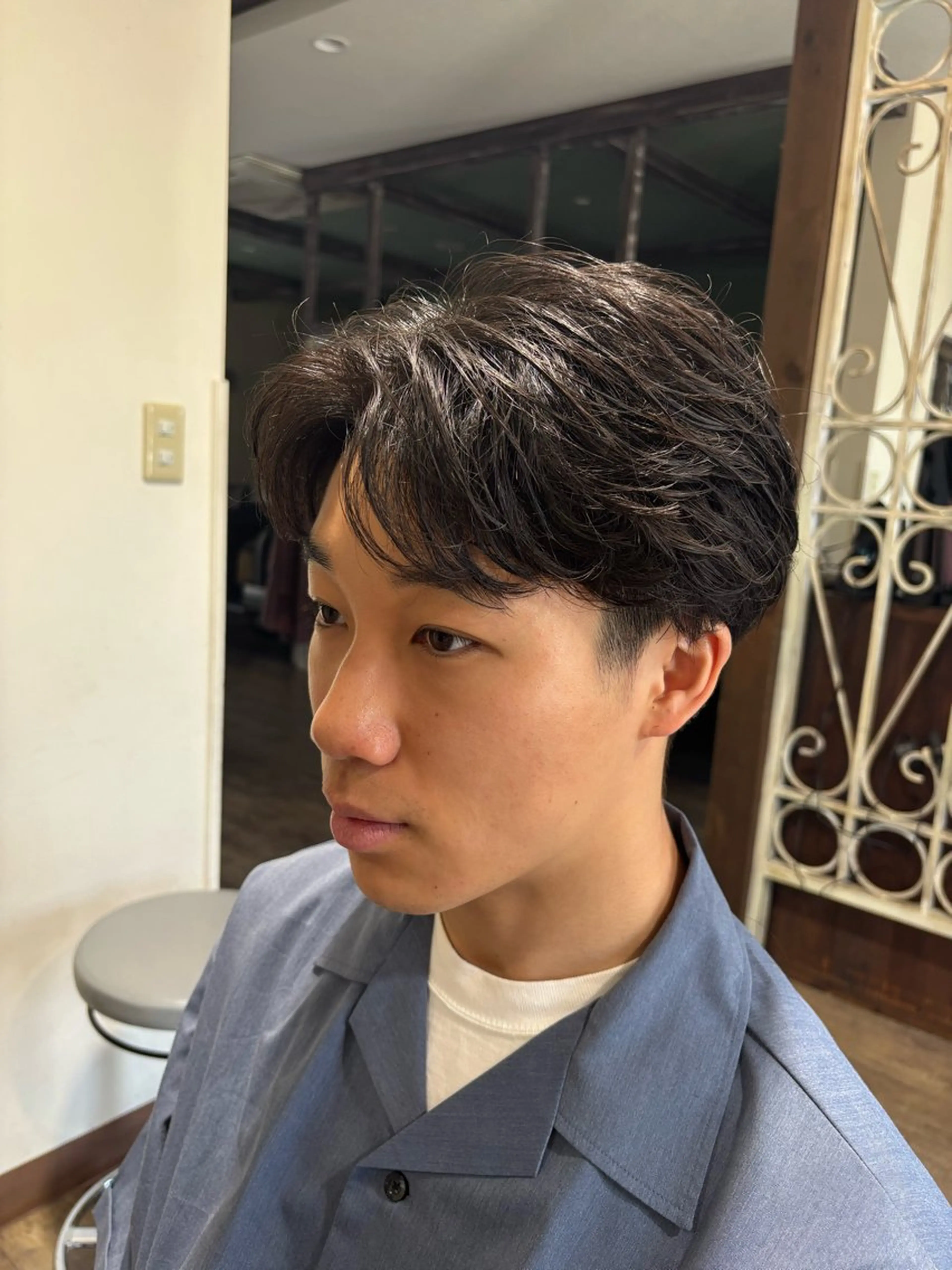 ショート パーマ 大野 真央のヘアスタイル