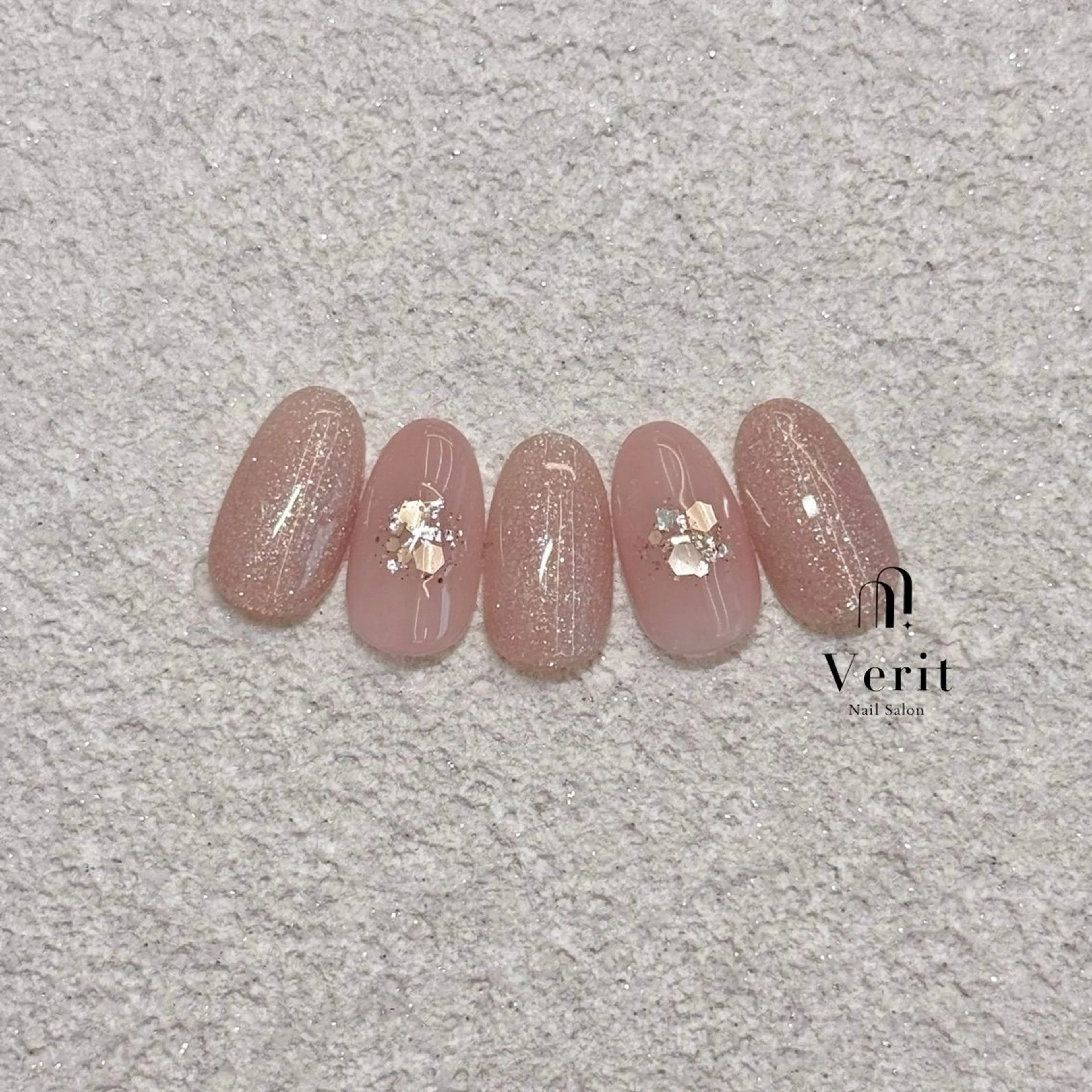 ネイル アートネイル シンプルネイル Kurumi (Verit大森店)のネイルデザイン