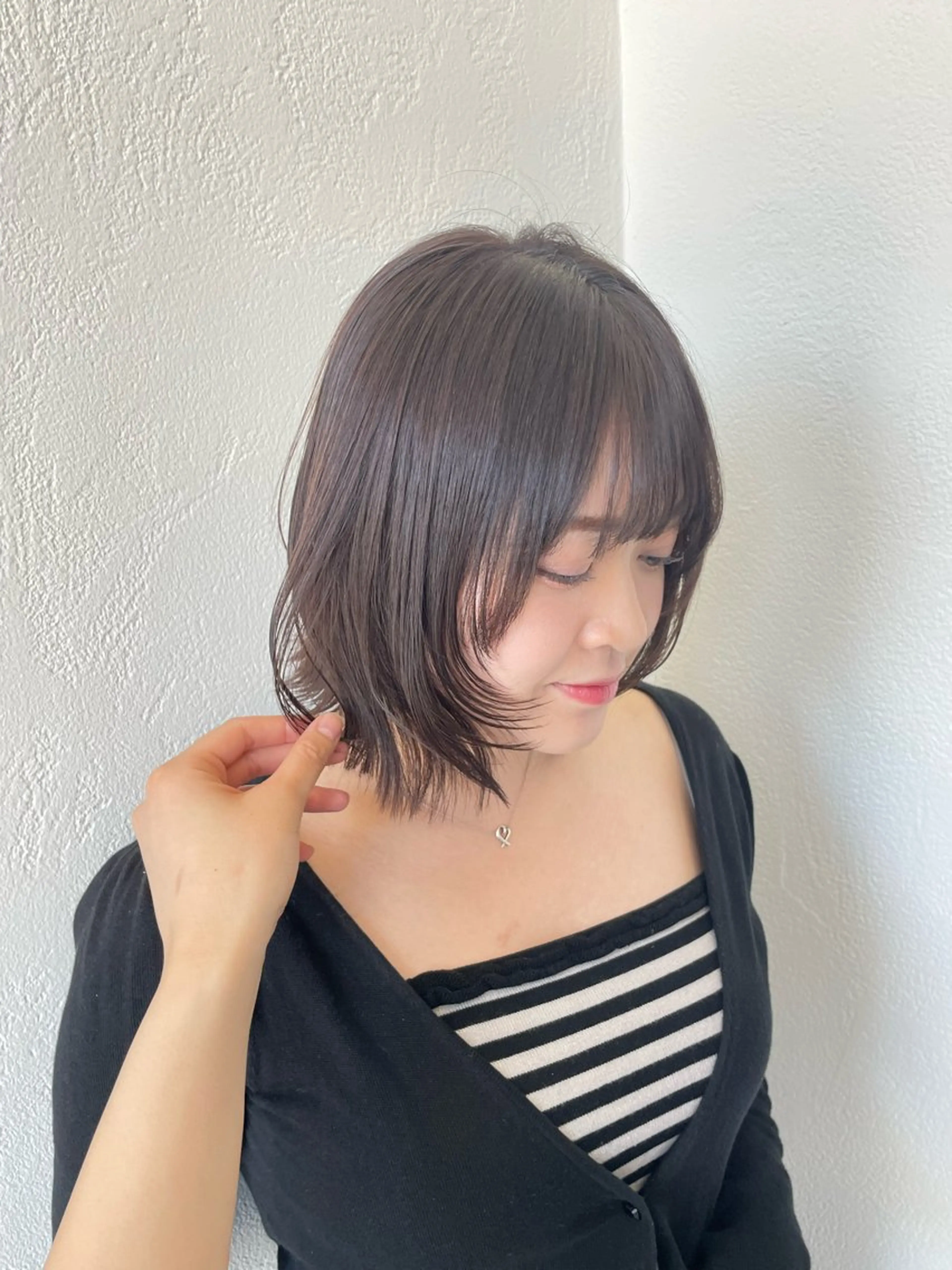 平日朝限定‪‪❤︎‬無料白髪染めモデル‪‪❤︎‬の写真