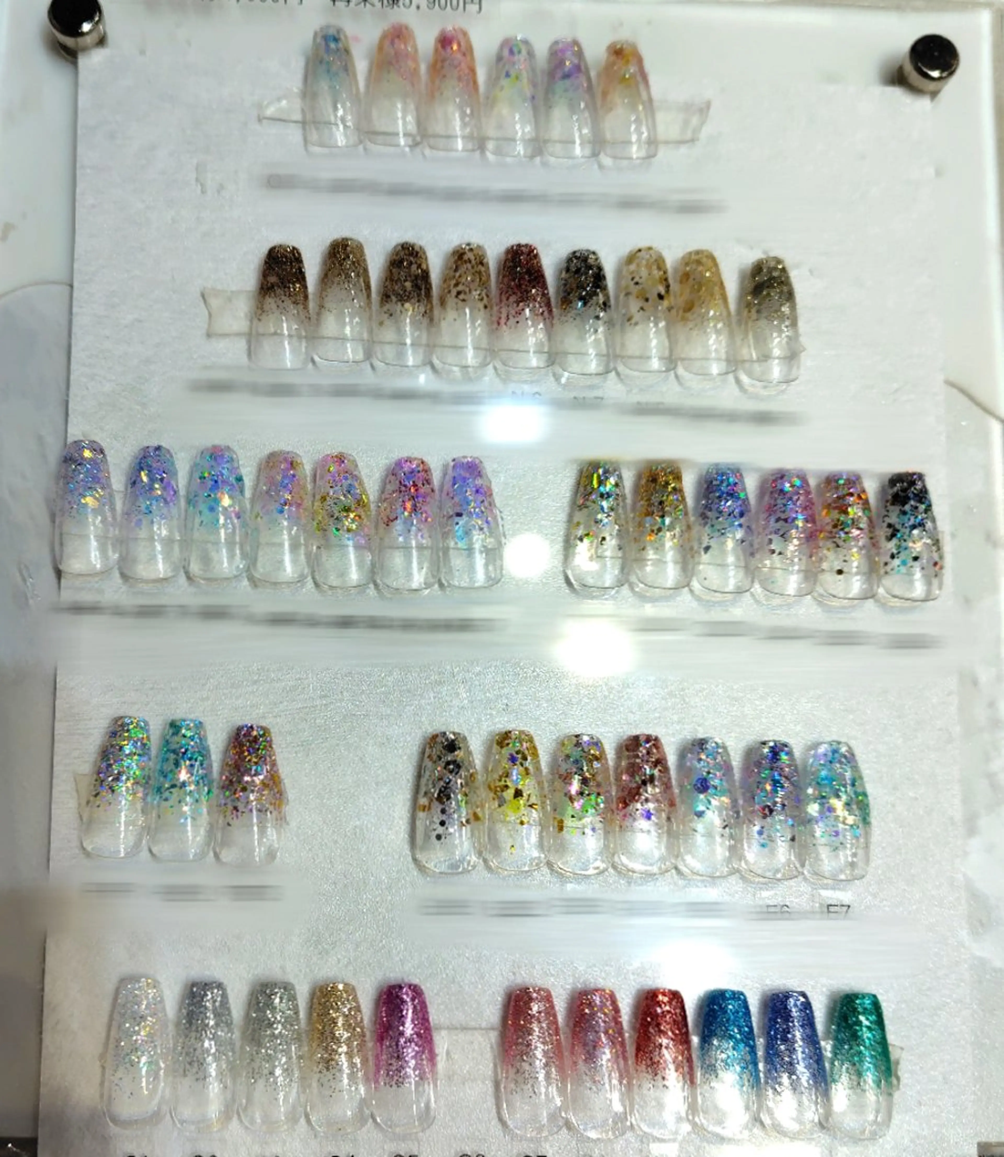 ネイル ラメ(グリッター) ラメグラデーション ユーアンドミー U&Me Nail Salon 大泉学園店所属・ネイルモデル募集 ロデロデのネイルデザイン