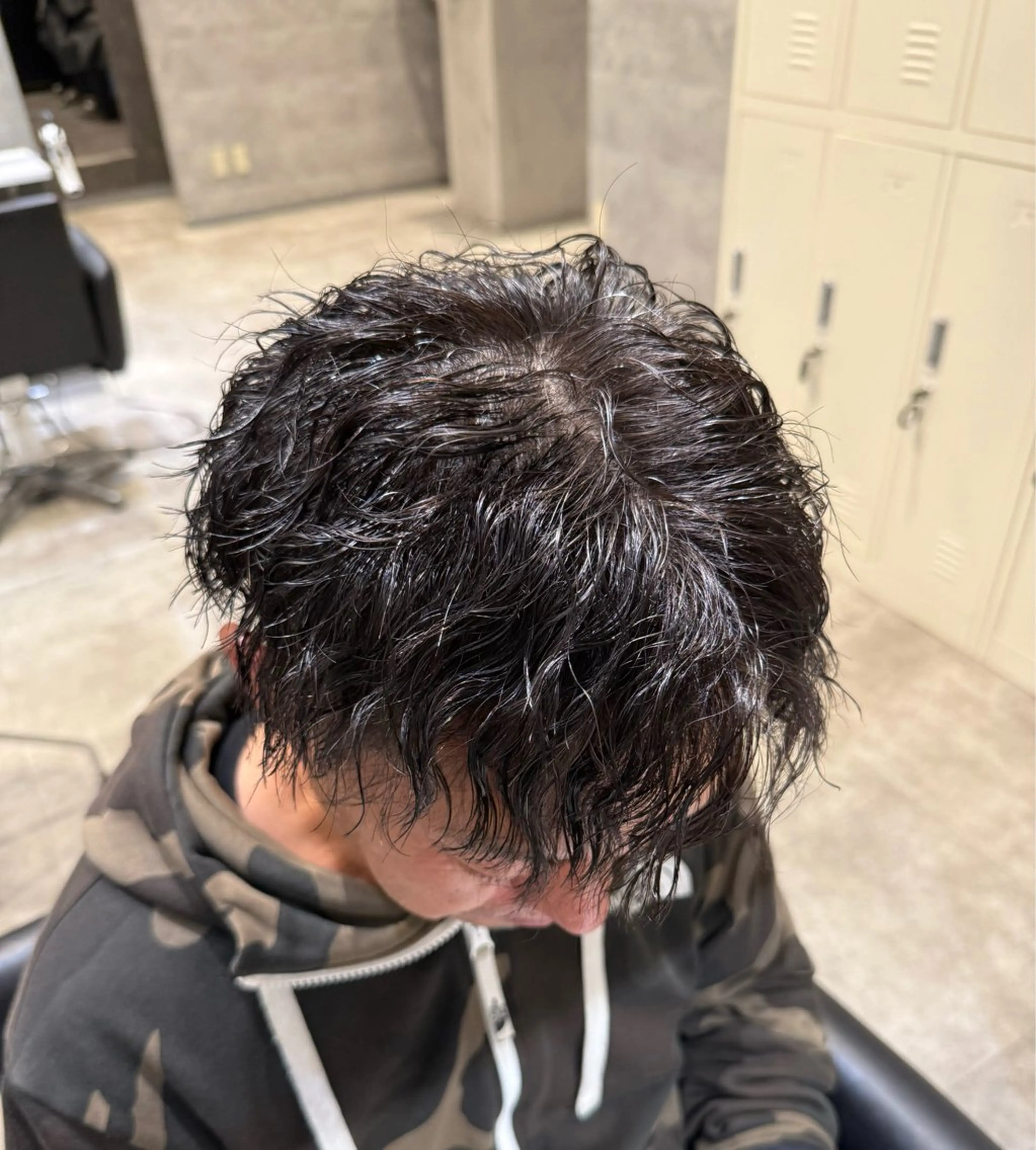 パーマ メンズ カット ＿WHITE鳳店所属・＿white鳳店/ 牧原彩乃のヘアスタイル