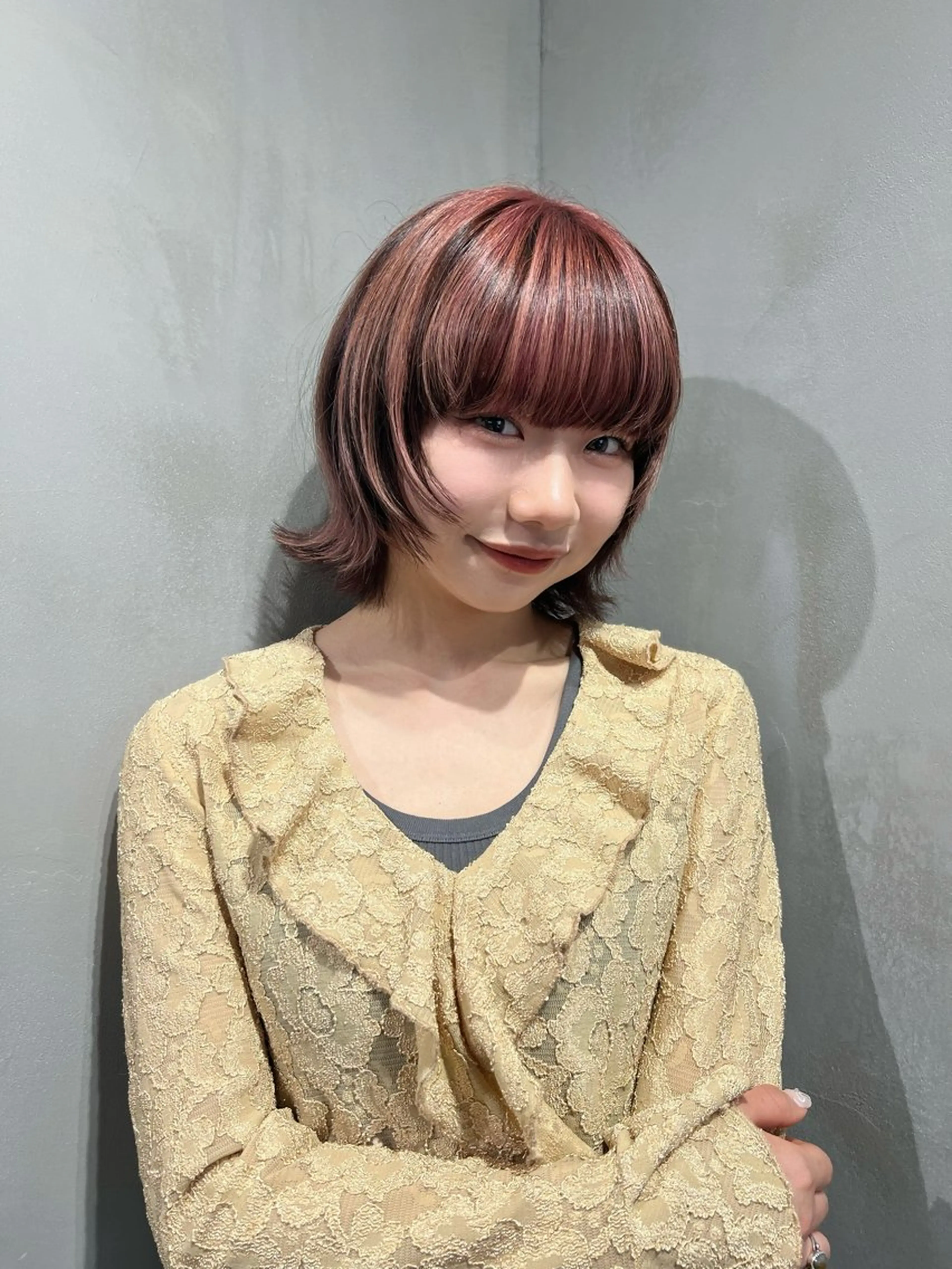 ショート カット ヘアカラー 🐺立川のウルフ屋 さん🐺おかみ🐺のヘアスタイル