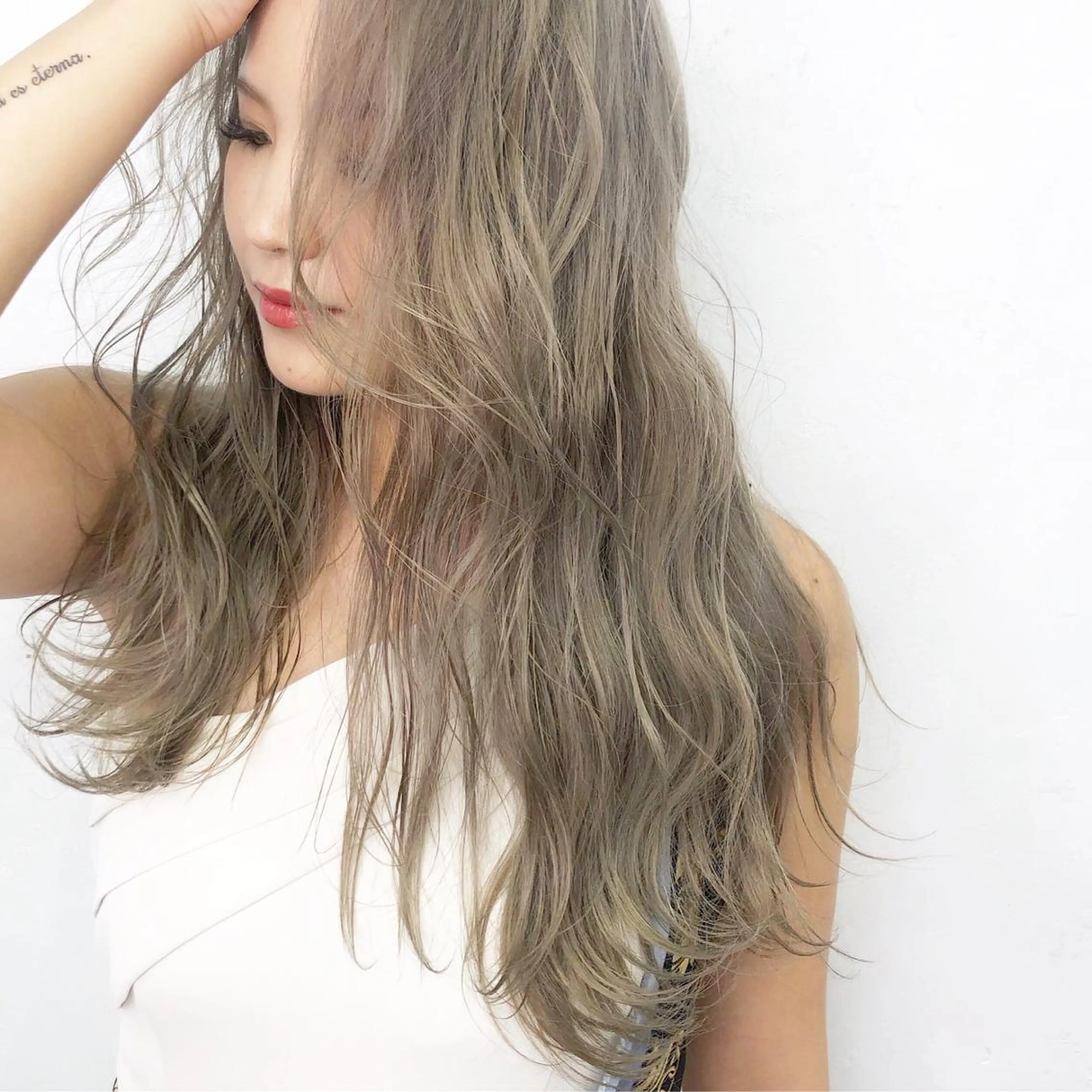ロング カラー メンズ カット ヘアカラー トリートメント pigment所属・♡MIHO♡ スタイリストのヘアスタイル