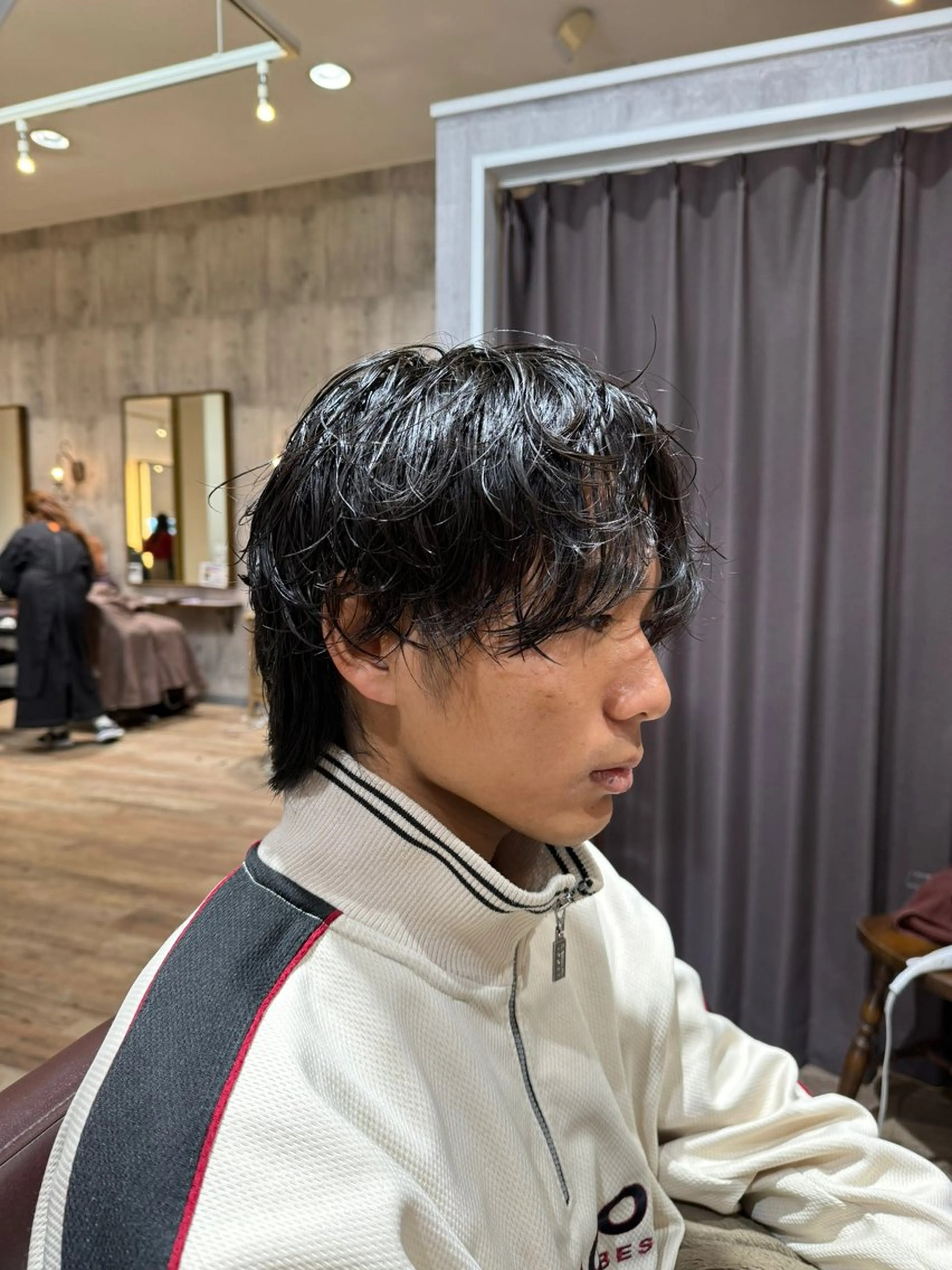 メンズ カット パーマ 🔅透明感カラー切田 はじめ🔆のヘアスタイル