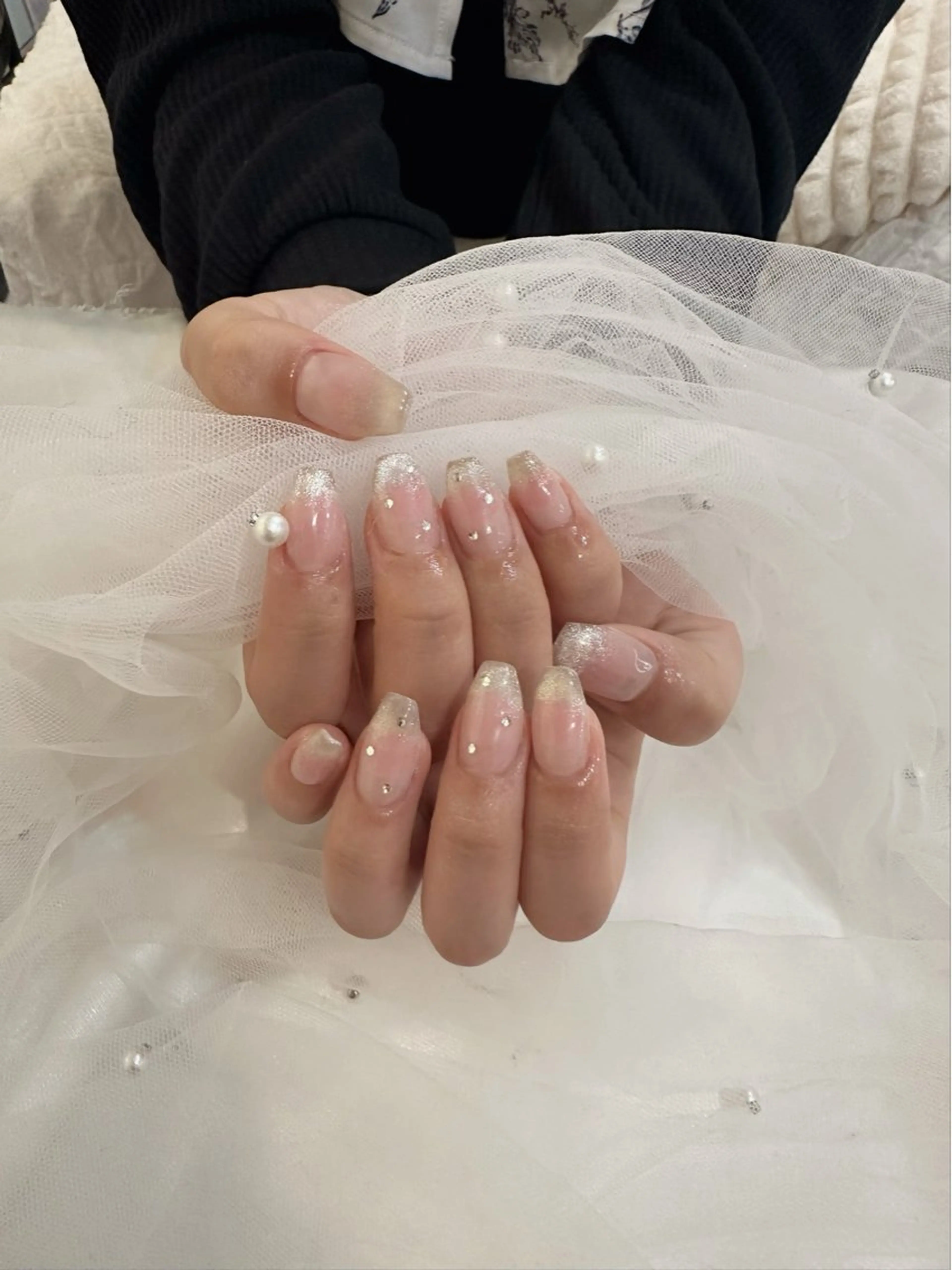 ネイル チークネイル マグネットネイル ハンドネイル SARA ♥のネイルデザイン