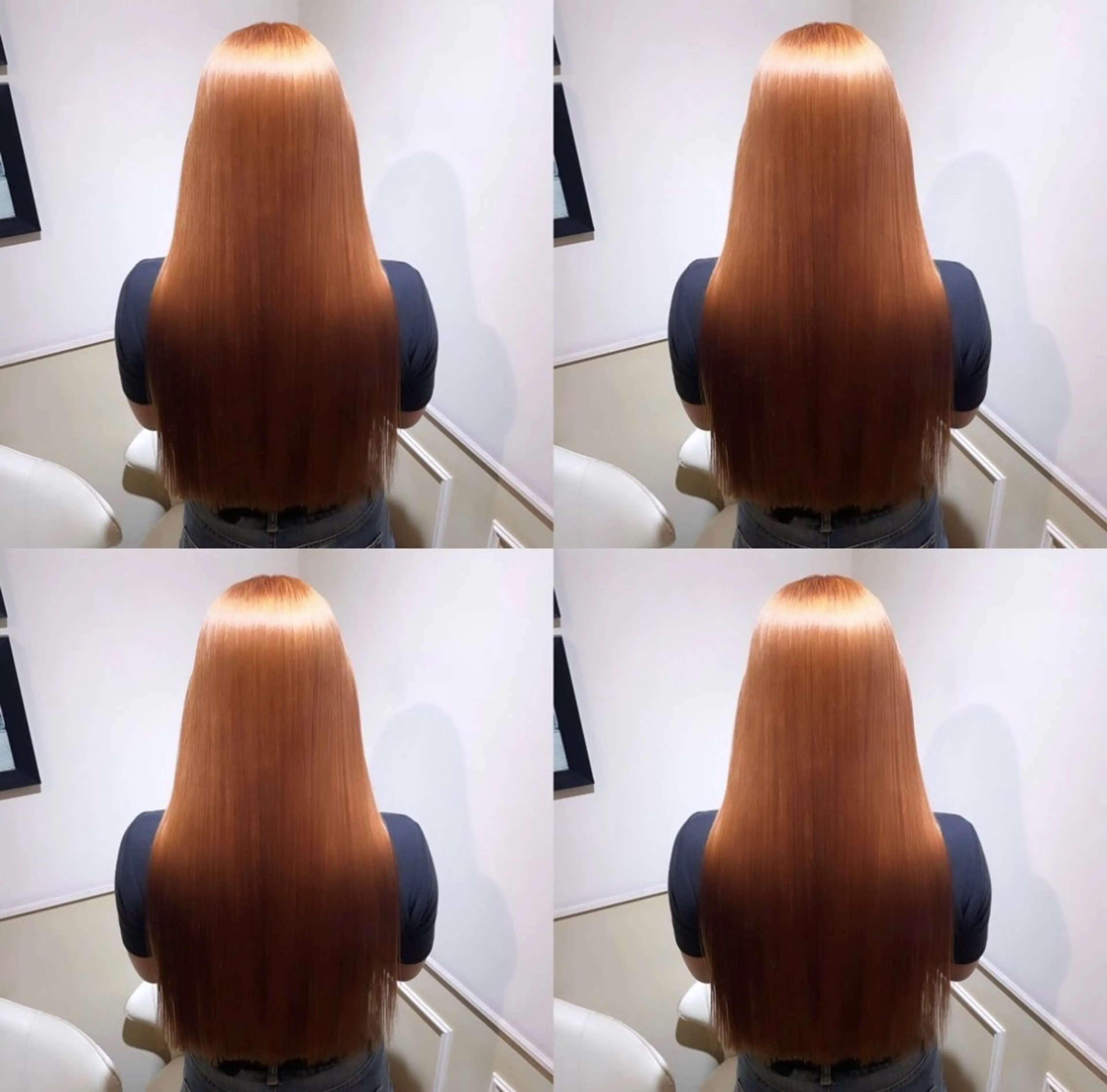 ロング ヘアカラー トリートメント 髪質改善 /美髪矯正🫧ゆたかのヘアスタイル