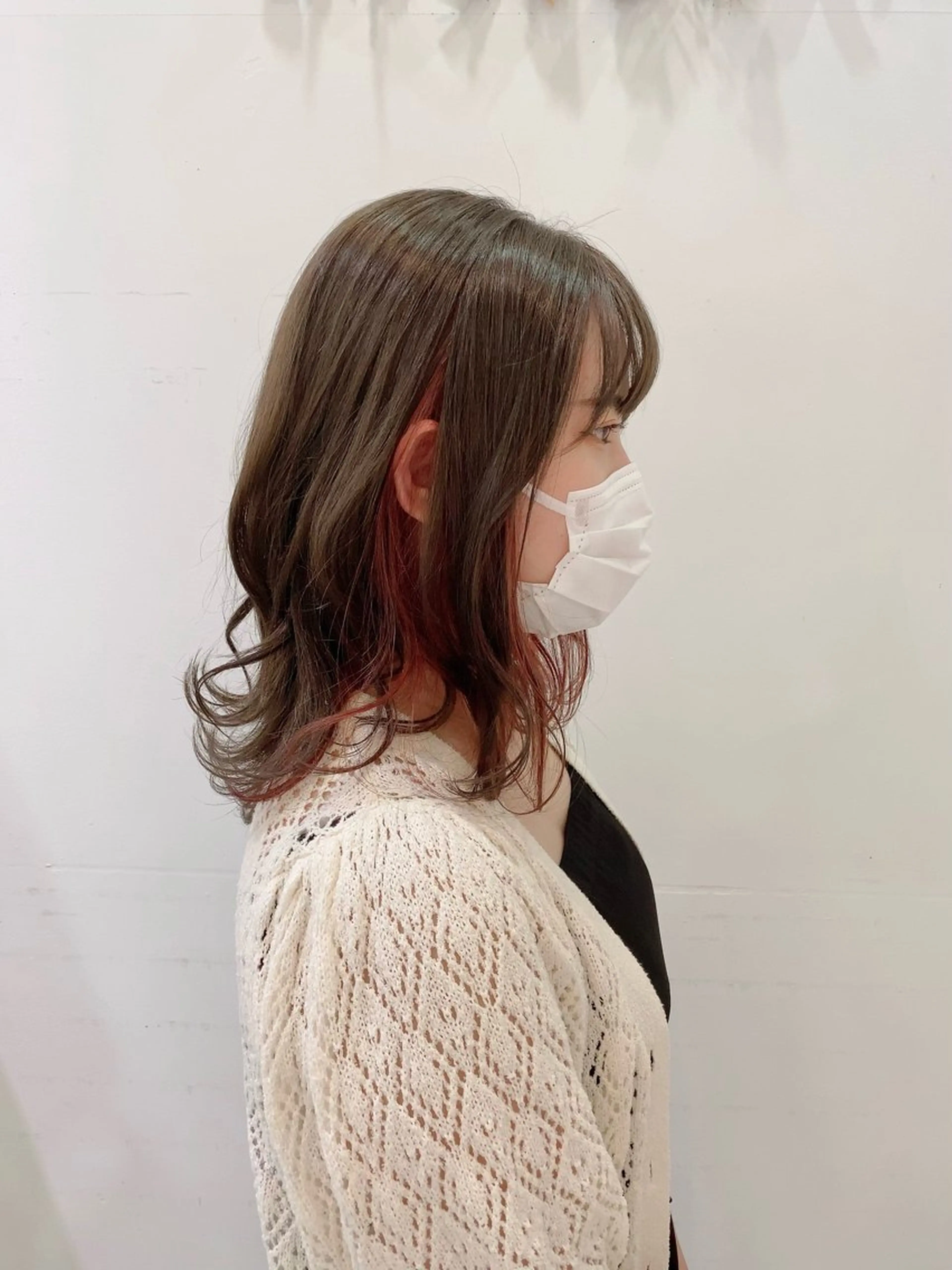 ミディアム カラー ノーブル美容室イオン高橋店所属・鈴木 純子のヘアスタイル