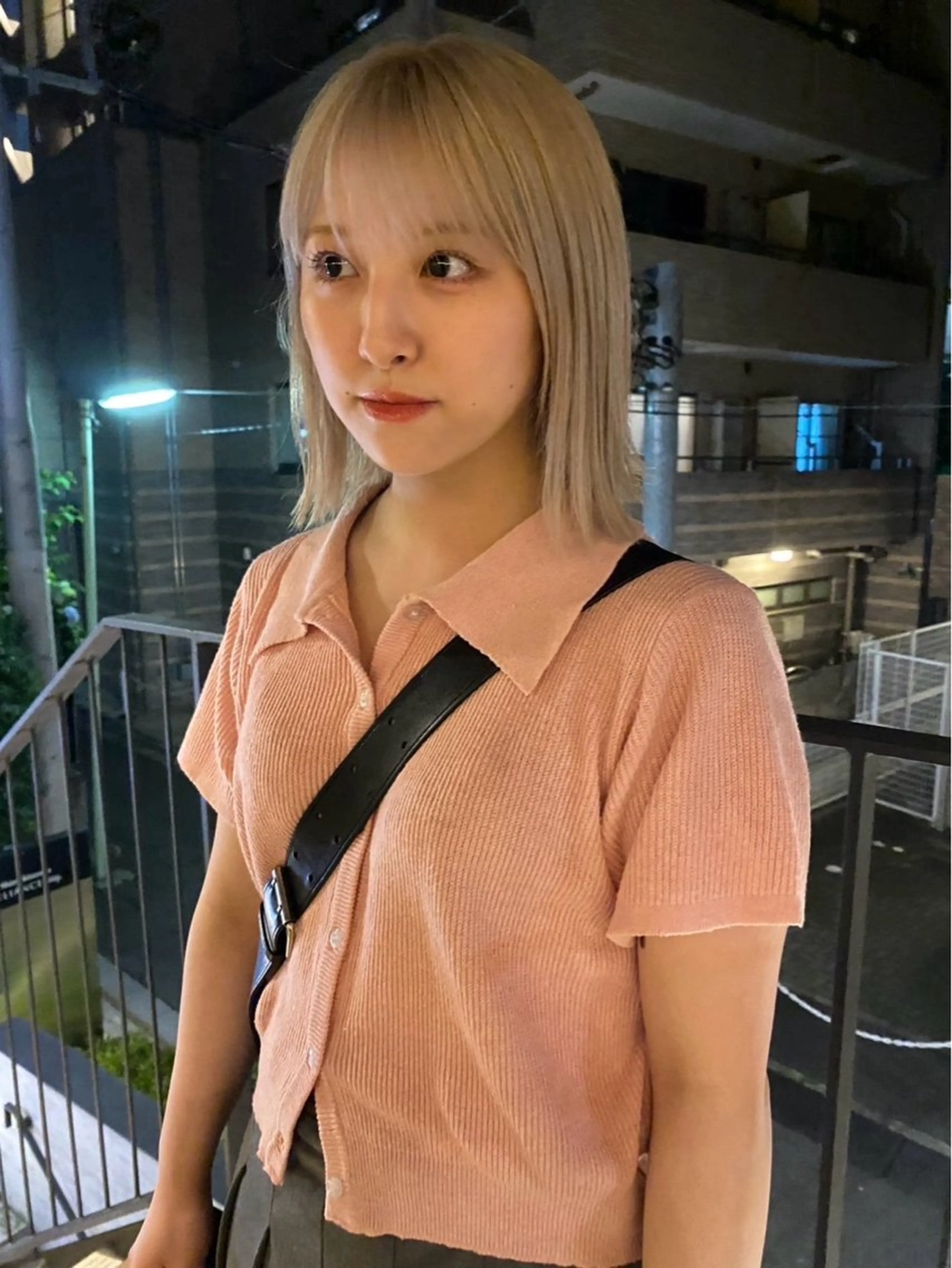 ミディアム ヘアカラー トリートメント YUUK I/レイヤーのヘアスタイル