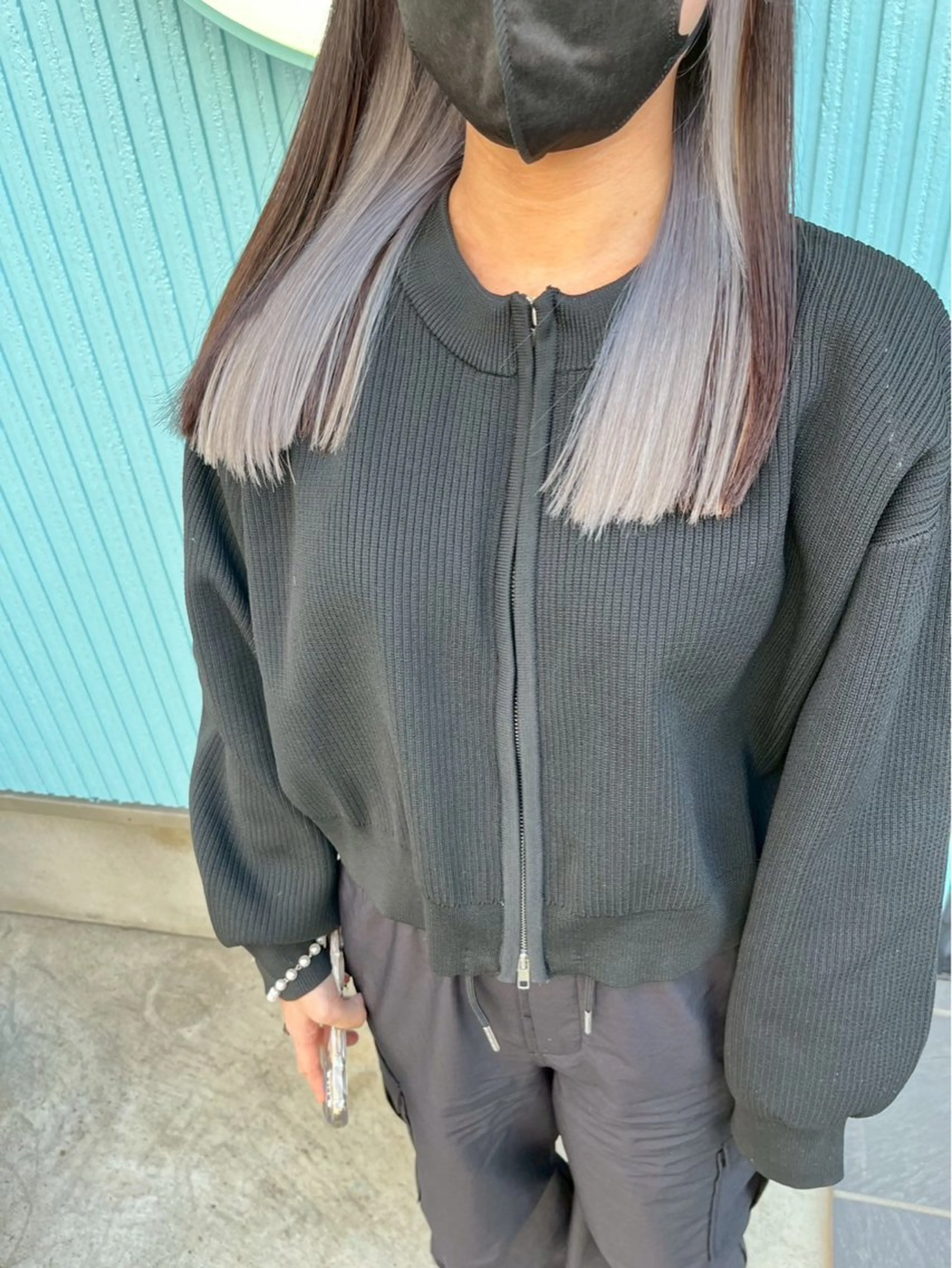 ロング ヘアカラー 髪質改善 UN BLEACHのヘアスタイル