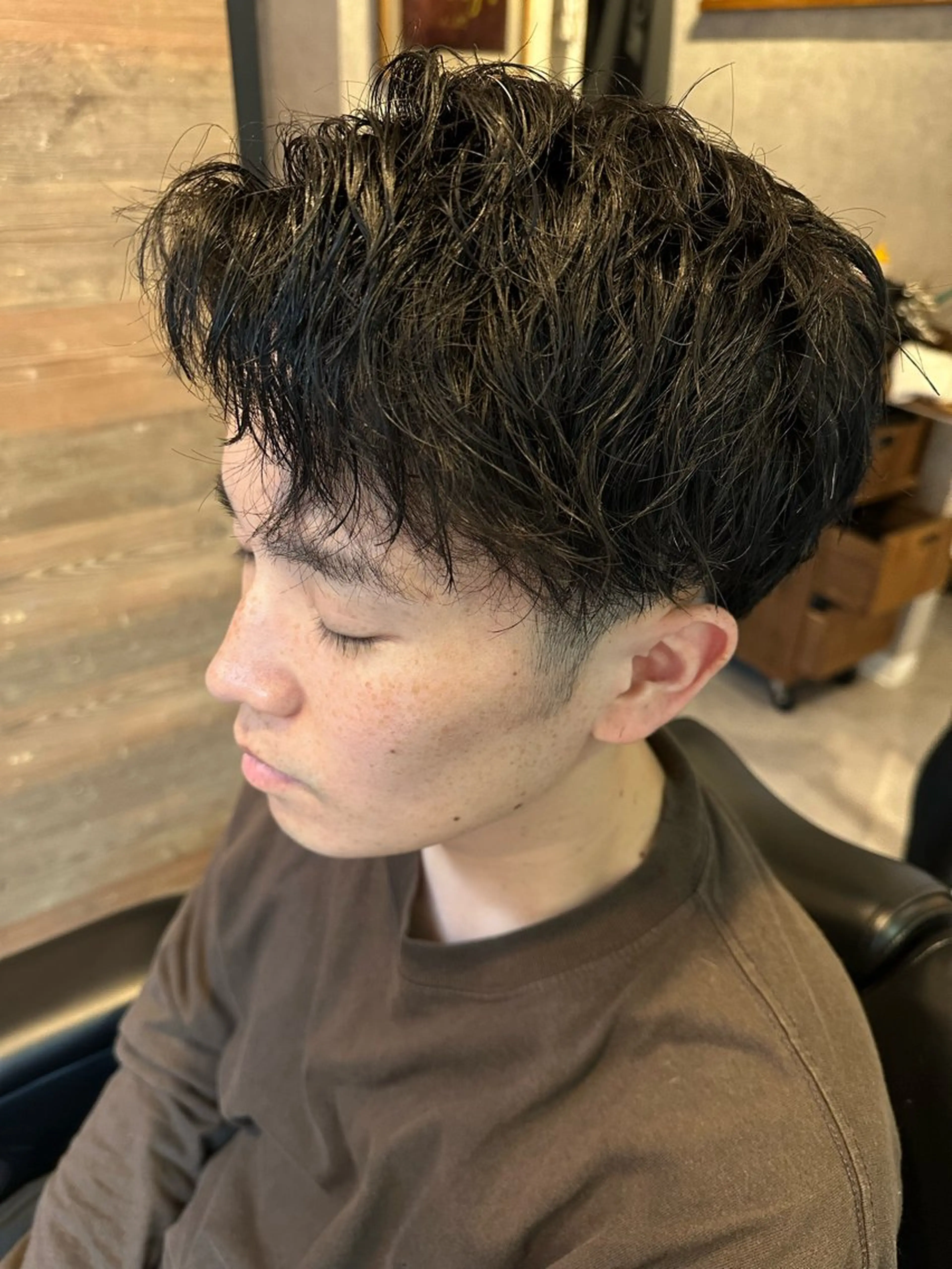 ツイストスパイラルパーマの写真