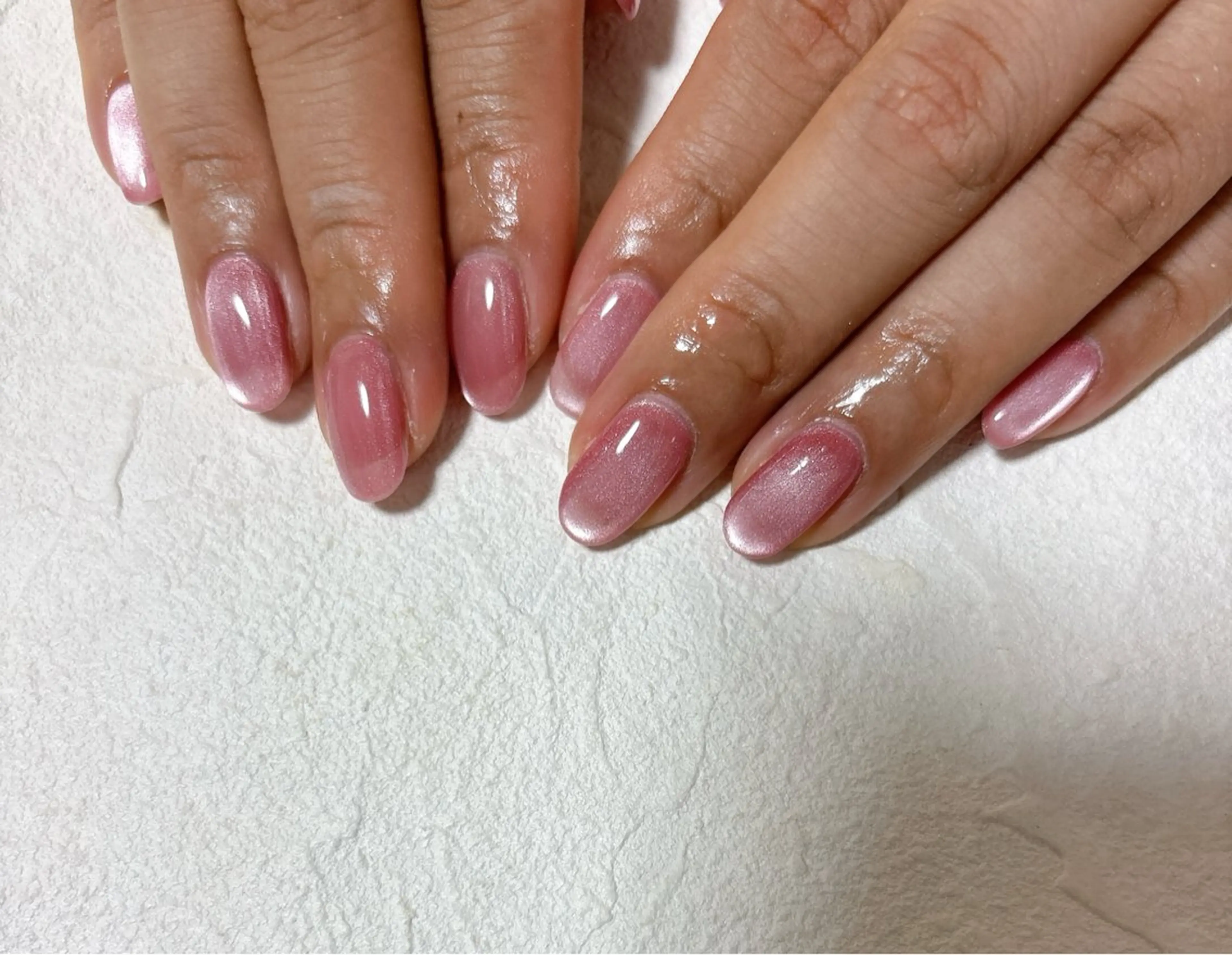 ネイル オーロラネイル フットネイル フレンチネイル ジェルネイル マグネットネイル ハンドネイル Mogu nail 二子玉川のネイルデザイン