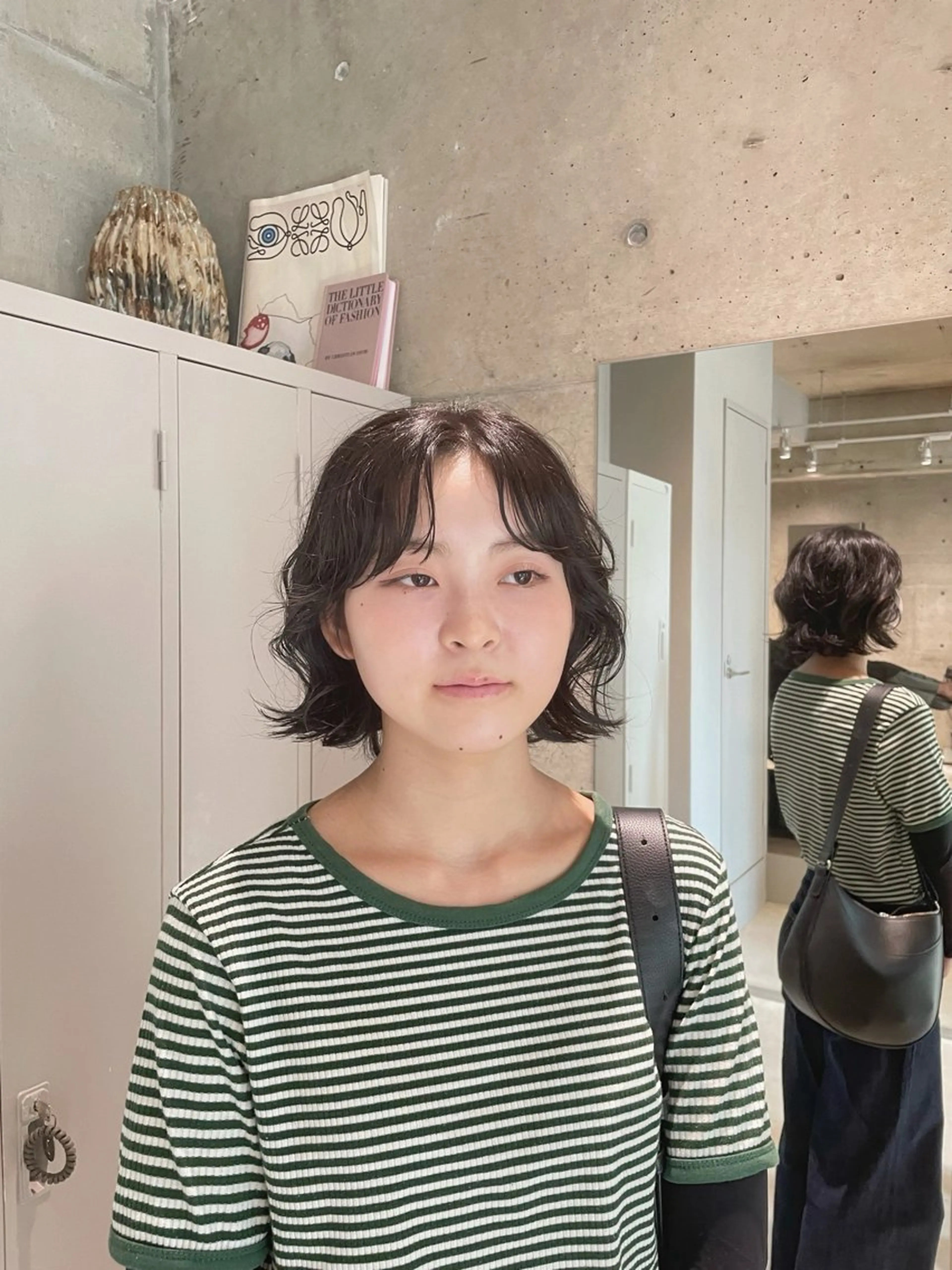 ミディアム パーマ ミディアムパーマ IDEN AND TITY所属・ショートモデル募集 yukakoのヘアスタイル