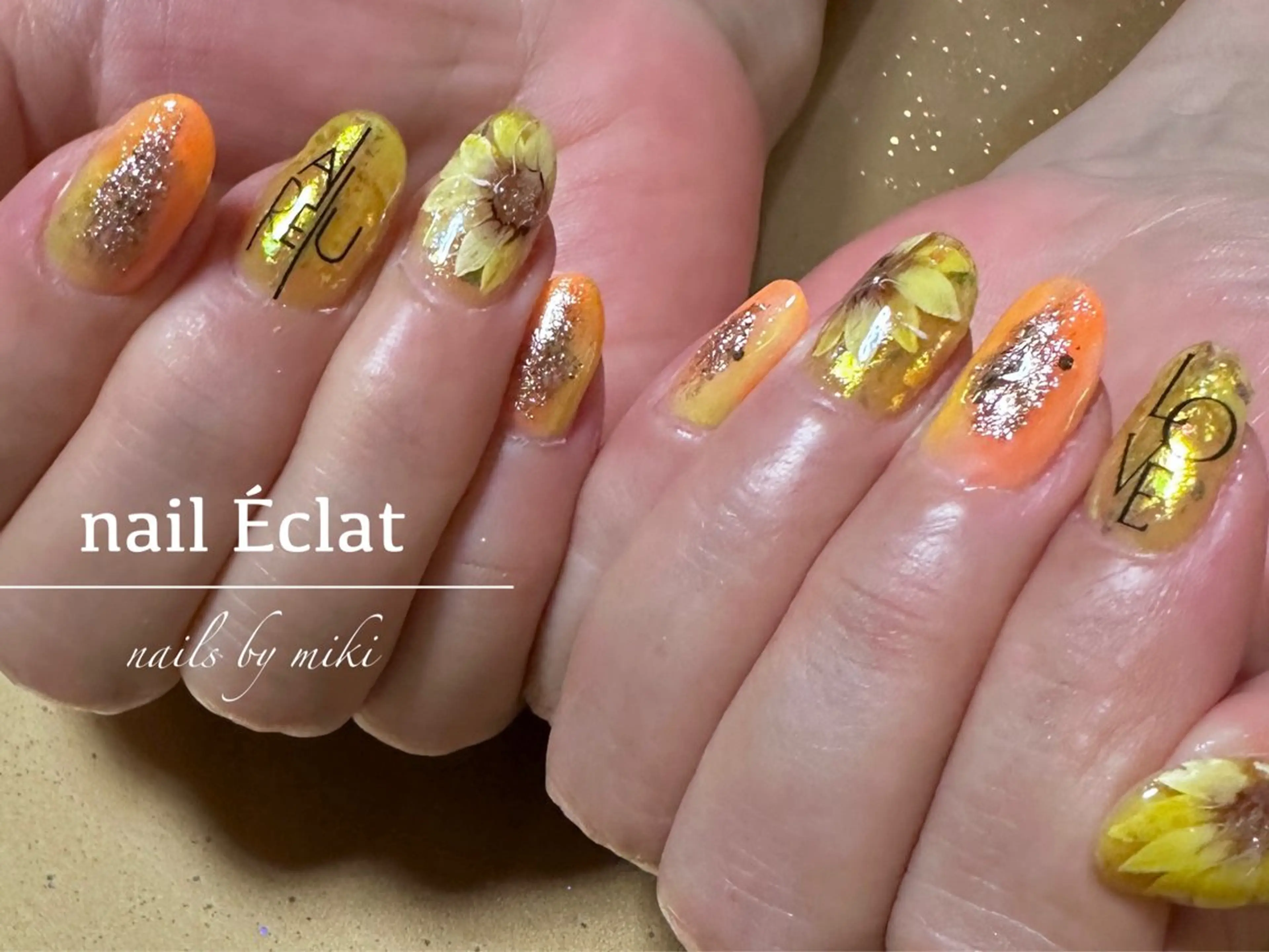 ネイル nail Eclat所属・志賀野 美喜のネイルデザイン