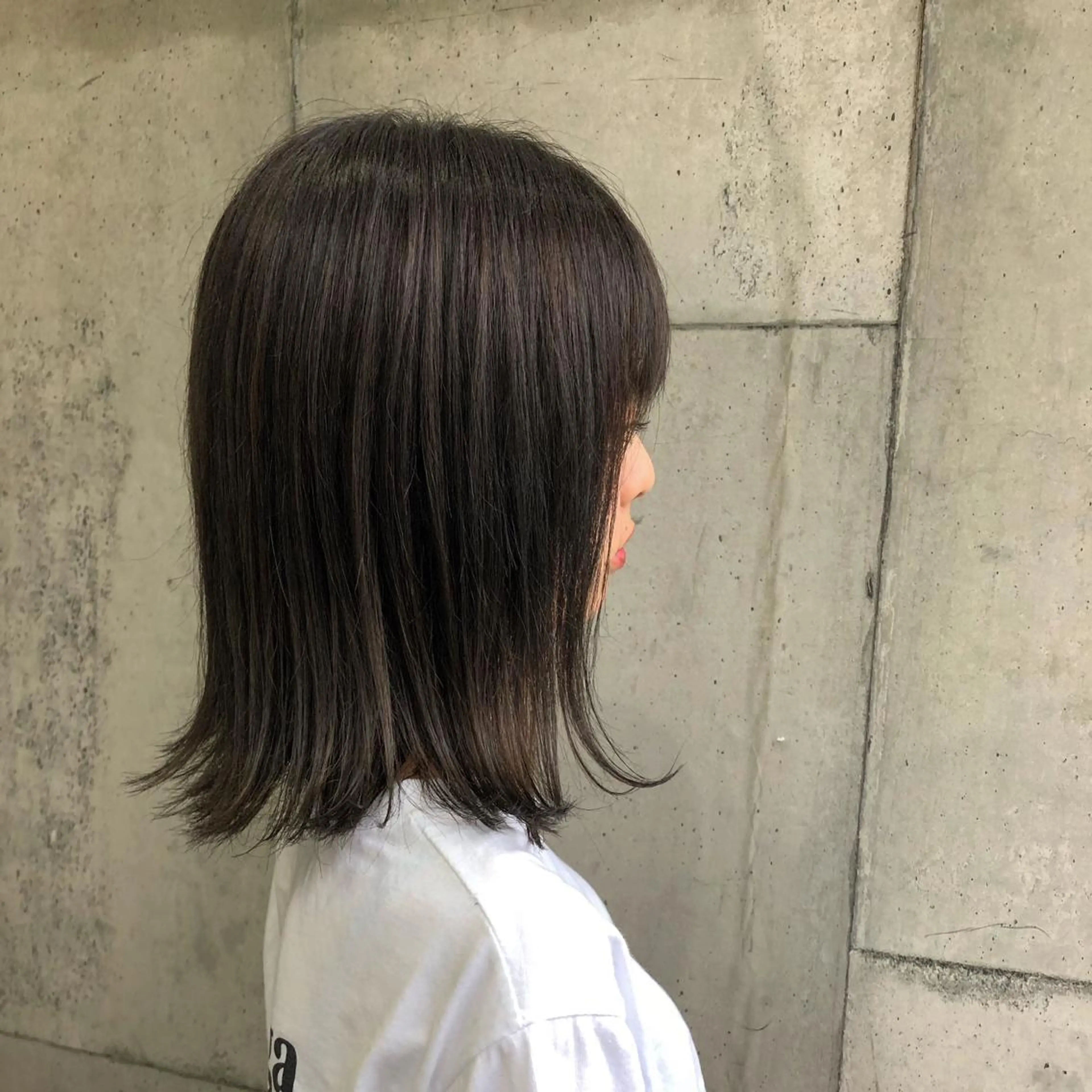 ミディアム カラー 透明感カラー hair  space Atoz所属・東 寛道のヘアスタイル