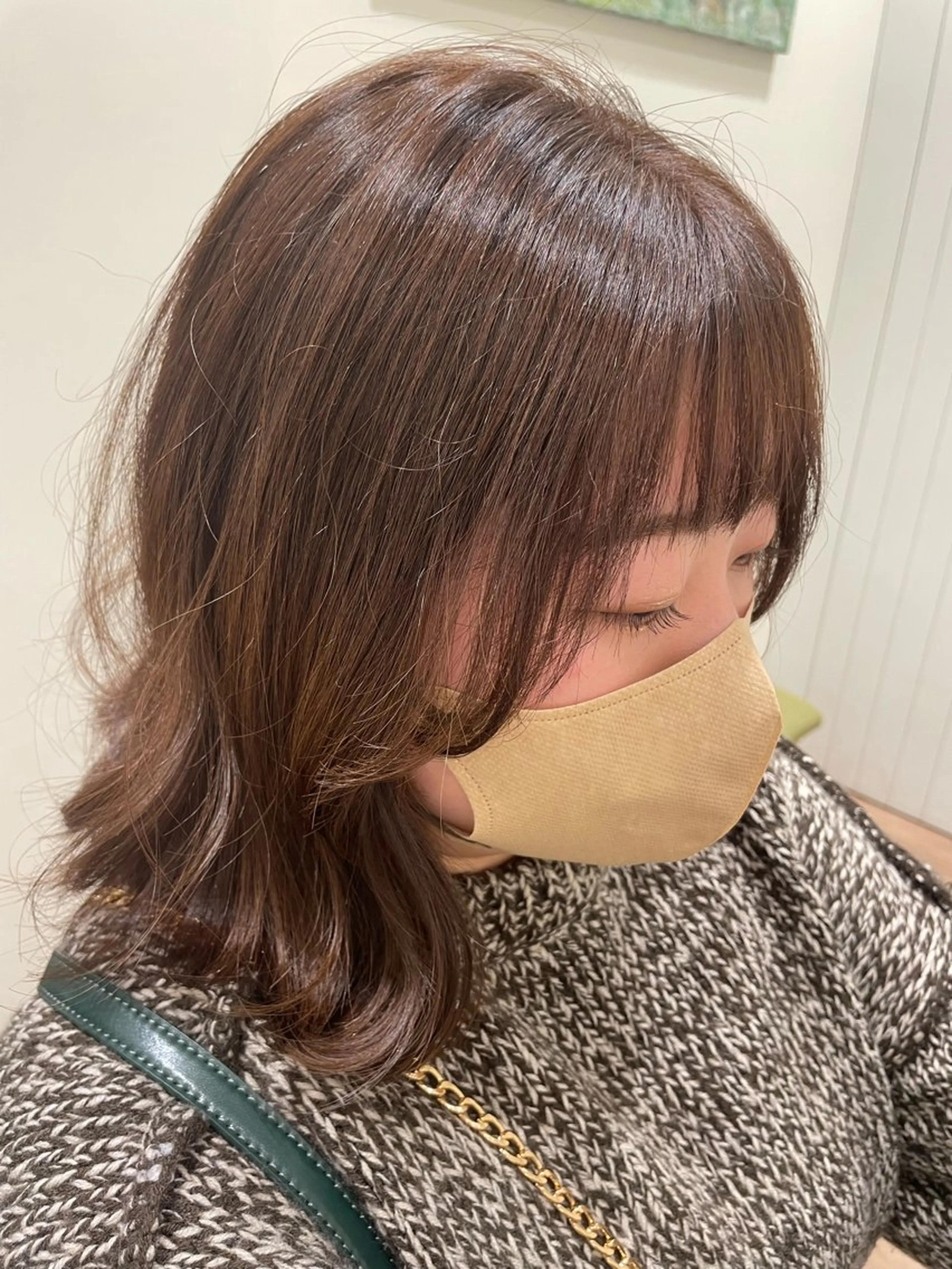 ミディアム かほ/ メンズカット特化のヘアスタイル