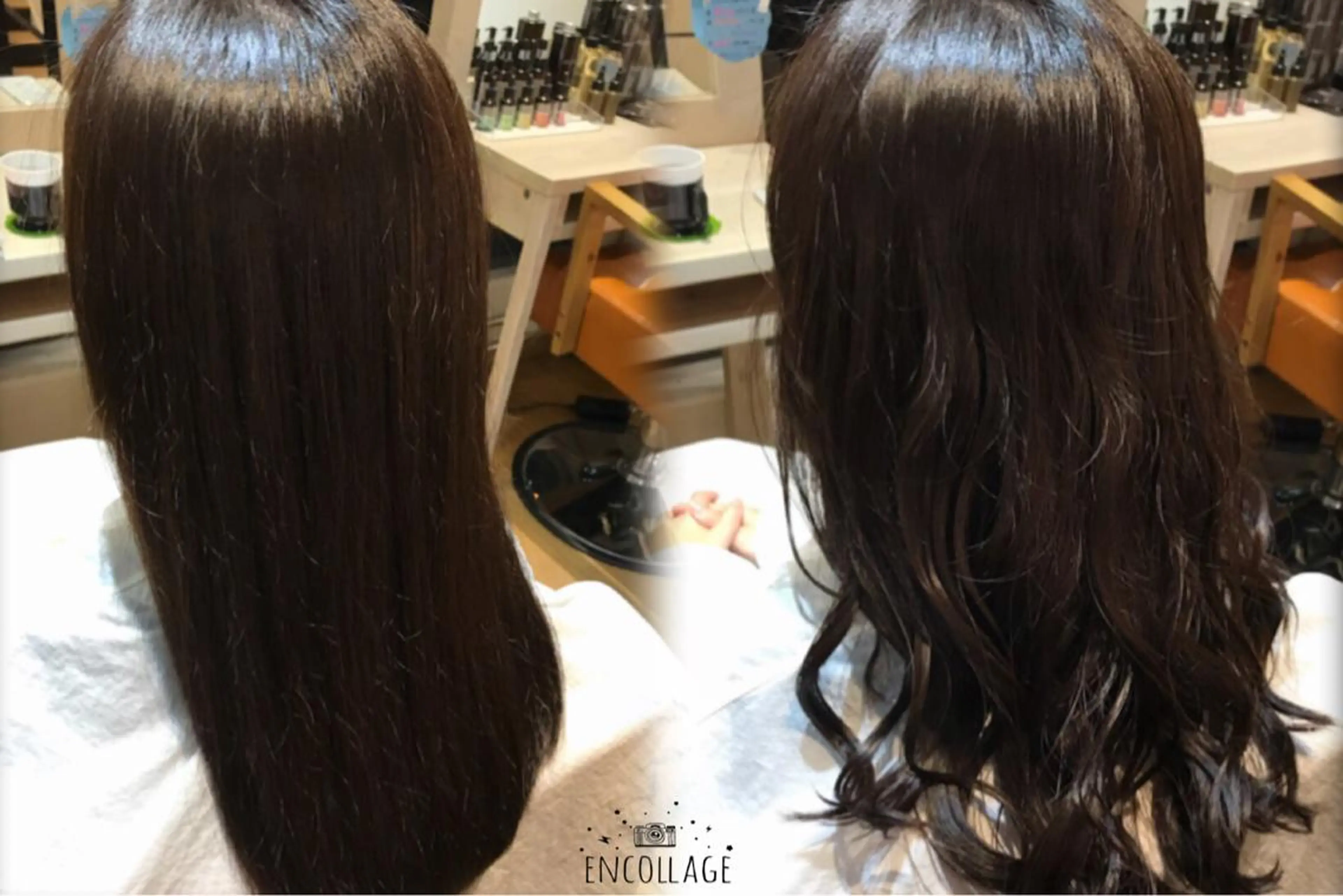 ロング カラー オーガニックカラー ☻BRAVE柏東口店 わたなべ りこ☻のヘアスタイル