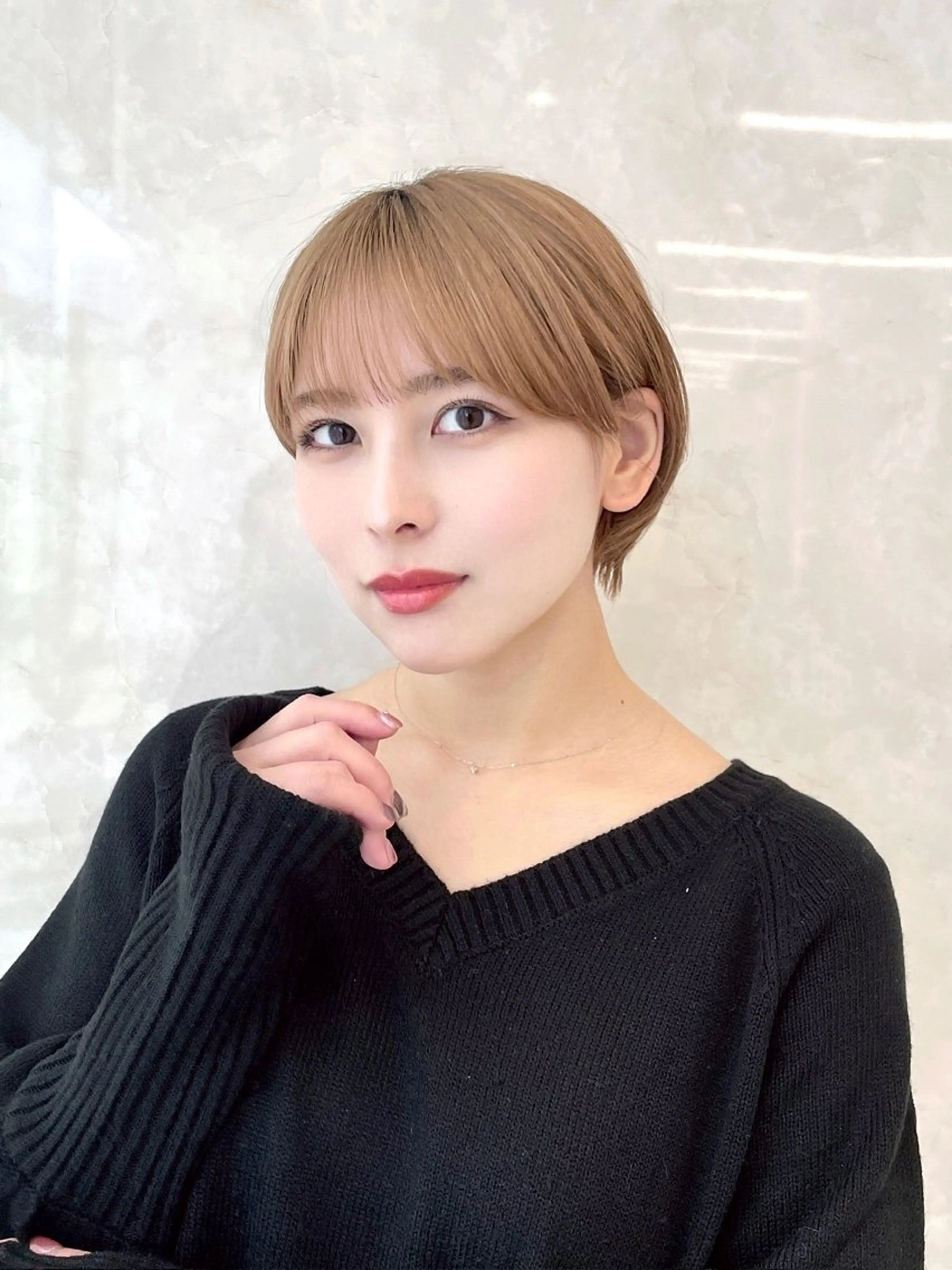 ショート ショート/似合わせ/ 透明感カラー古市唯人のヘアスタイル