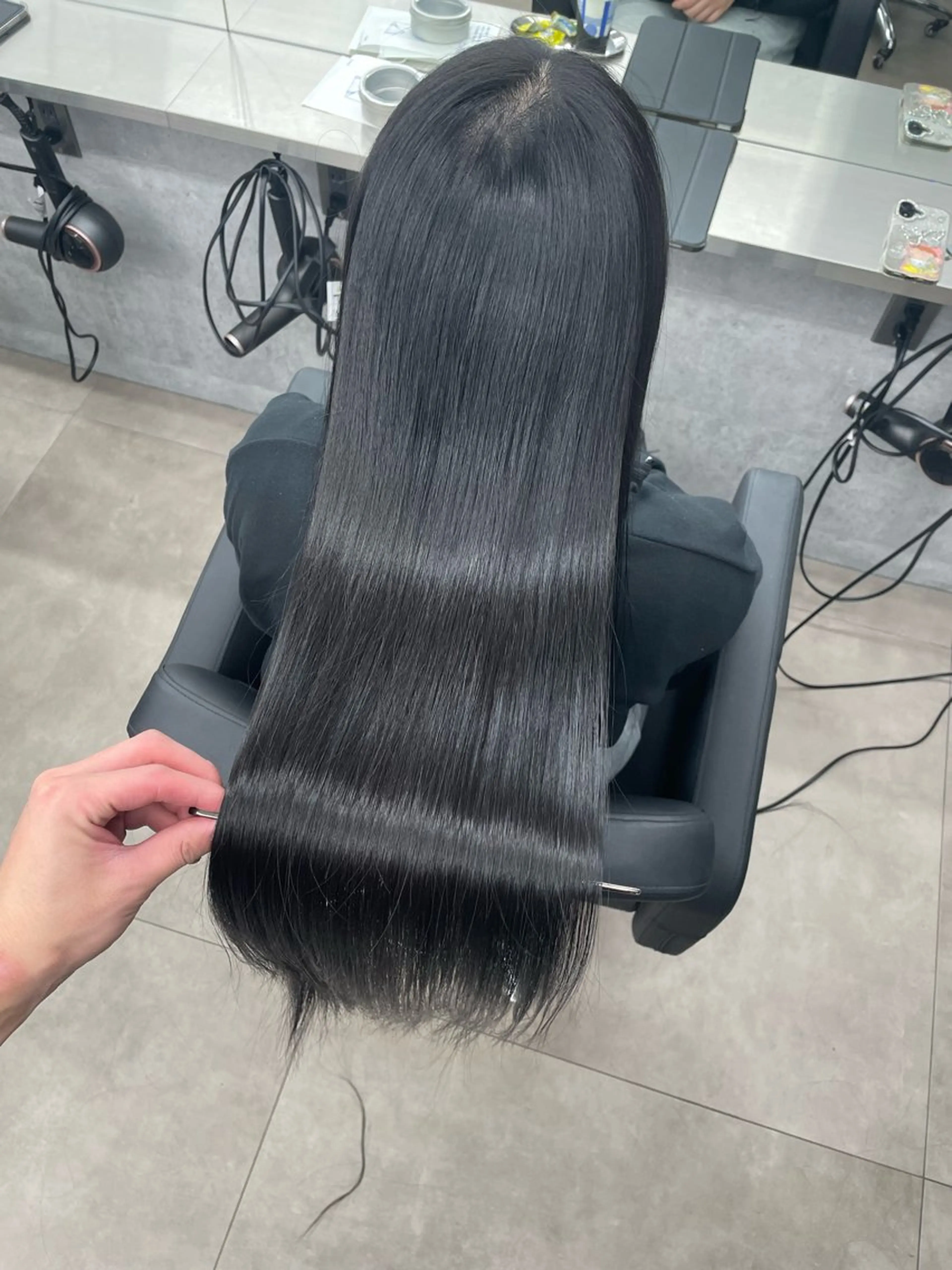 ロング トリートメント カット ヘアカラー トリートメント 縮毛矯正が得意です SORAのヘアスタイル