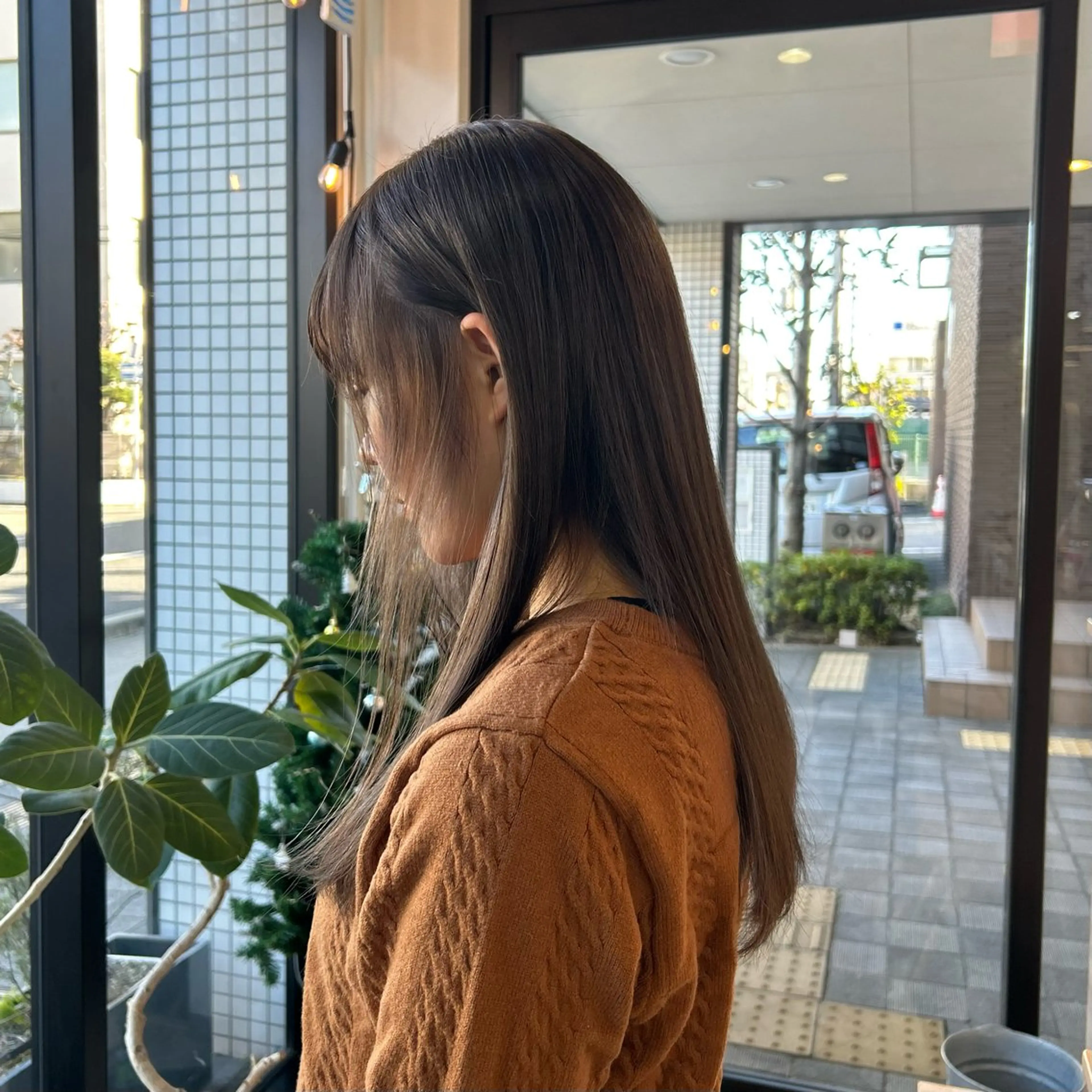 カラー ヘアカラー 小川 鈴佳のヘアスタイル