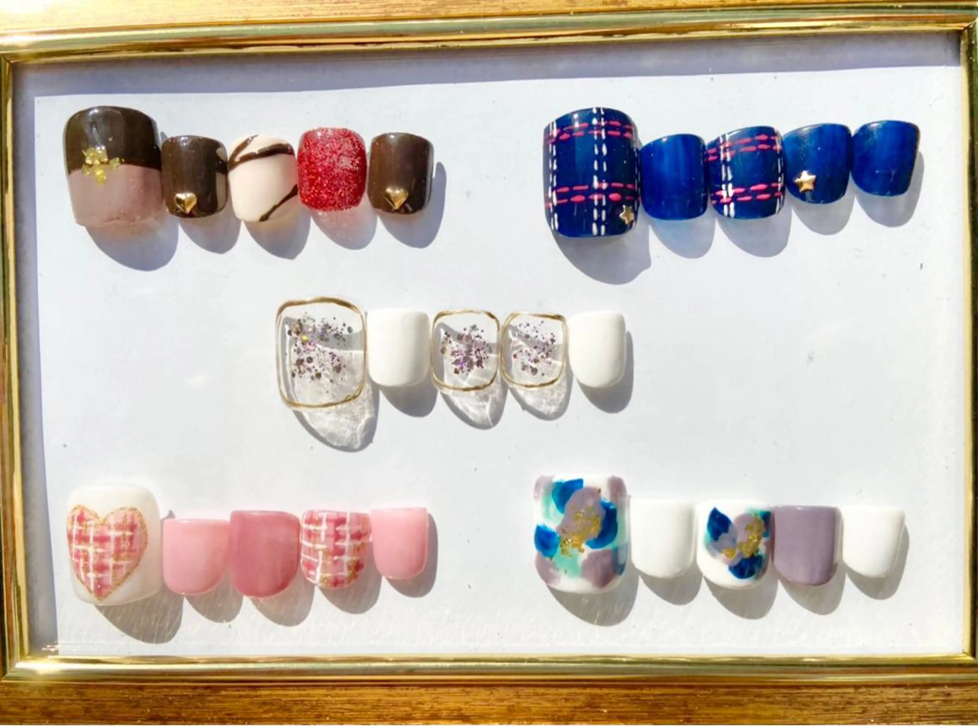 ネイル フットネイル Nailsalon ARKαのネイルデザイン