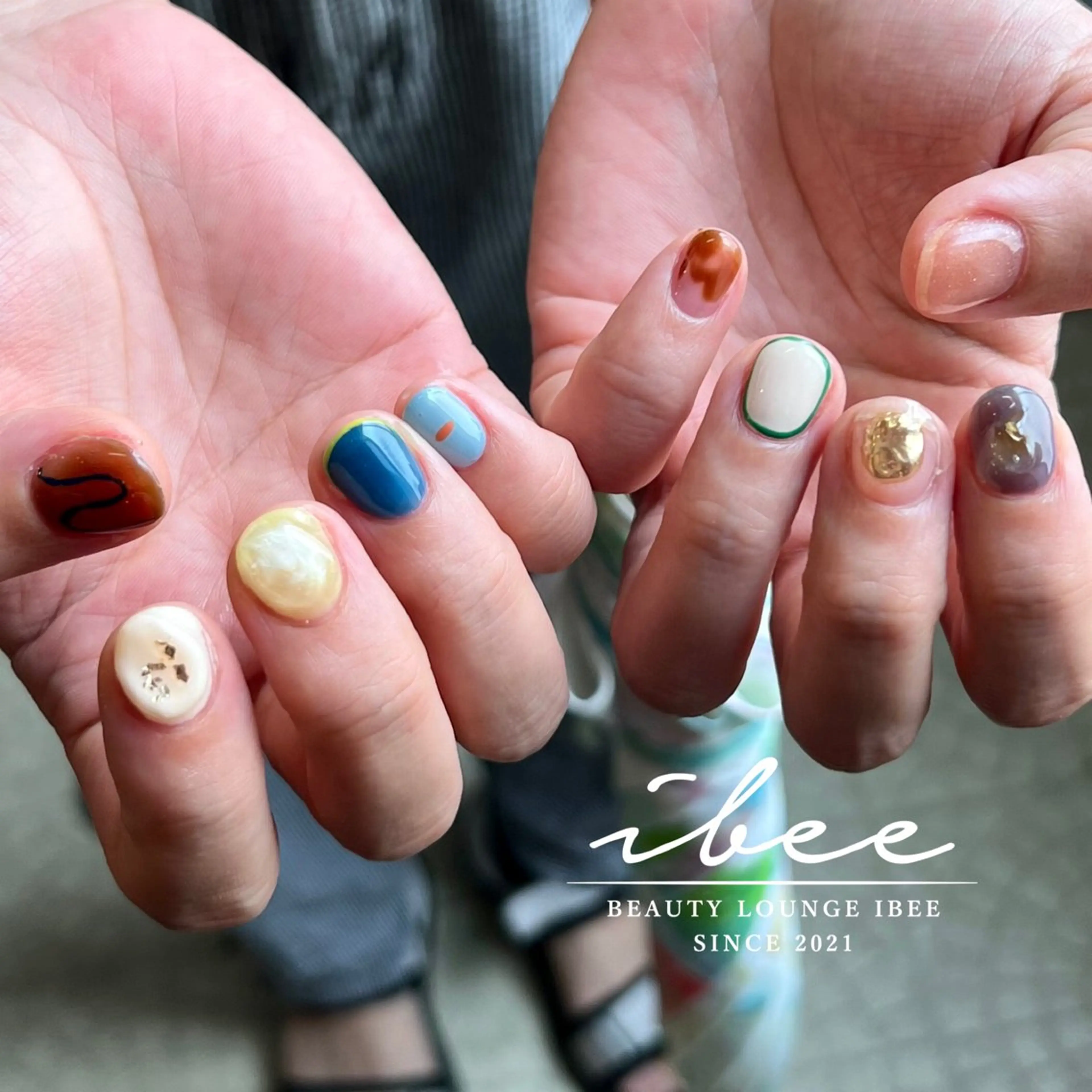 ネイル ハンドネイル ibee nail 🤍yumiのネイルデザイン