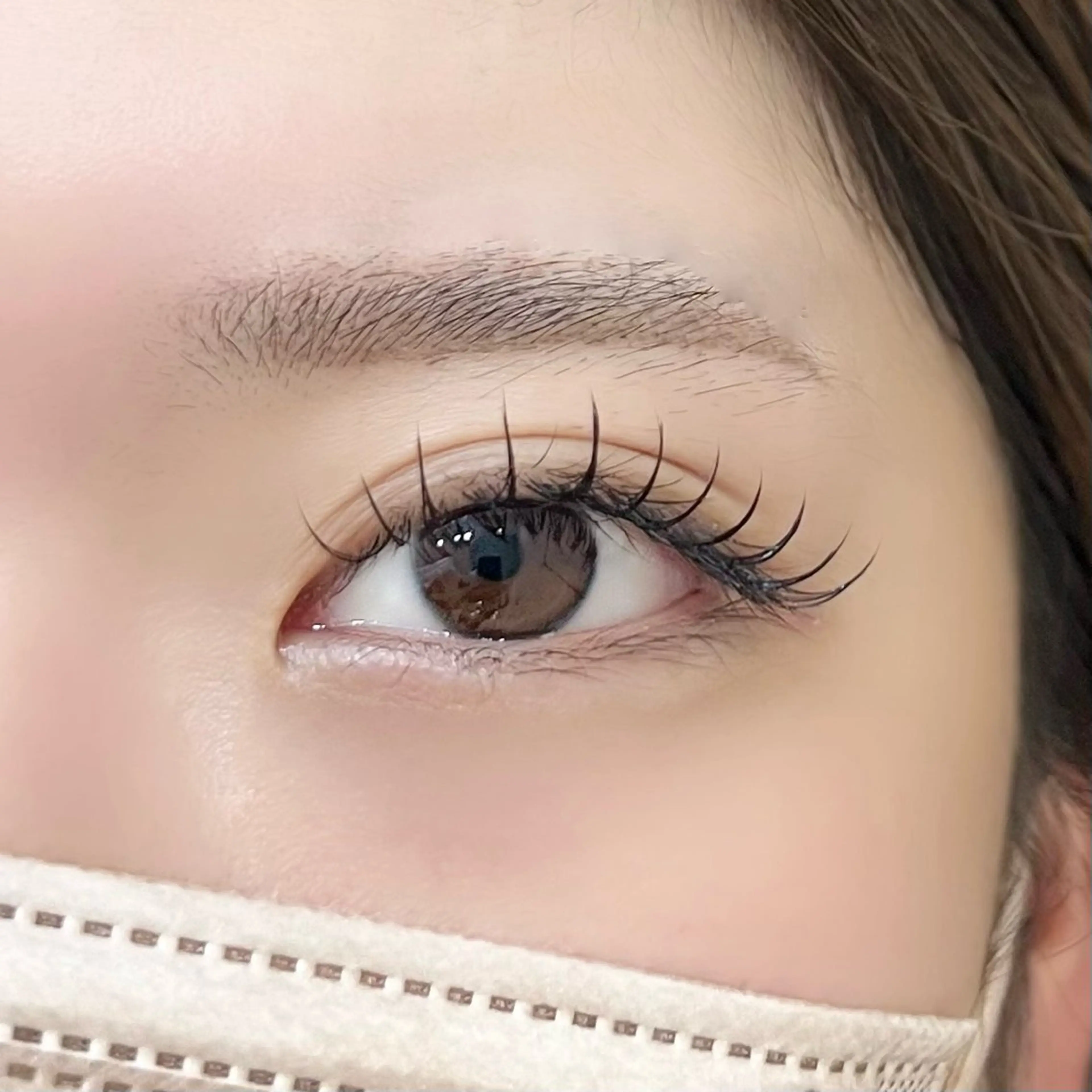 マツエク・マツパ フラットラッシュ ナチュラル moana nonのマツエク・マツパデザイン