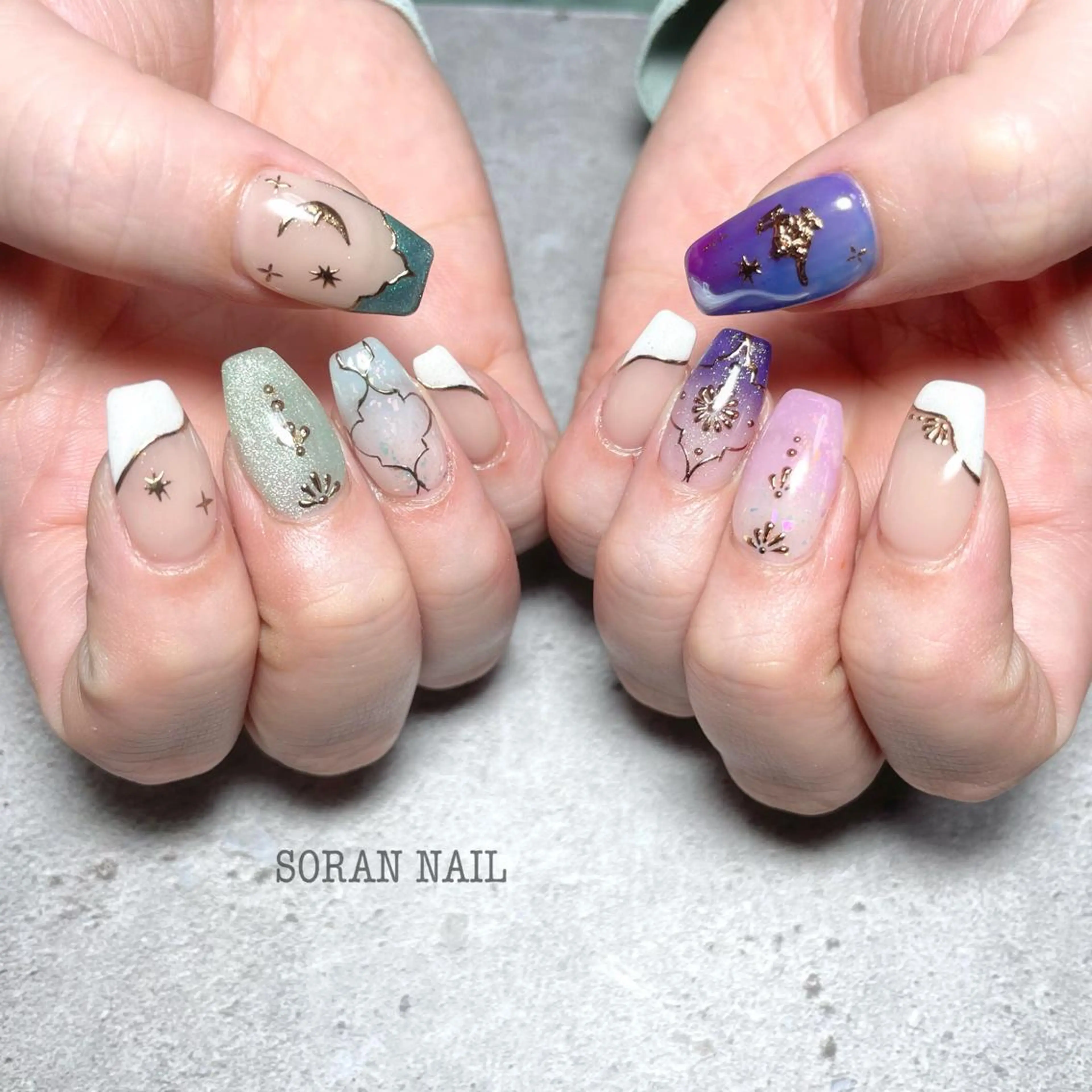 ネイル ハンドネイル soran nailのネイルデザイン