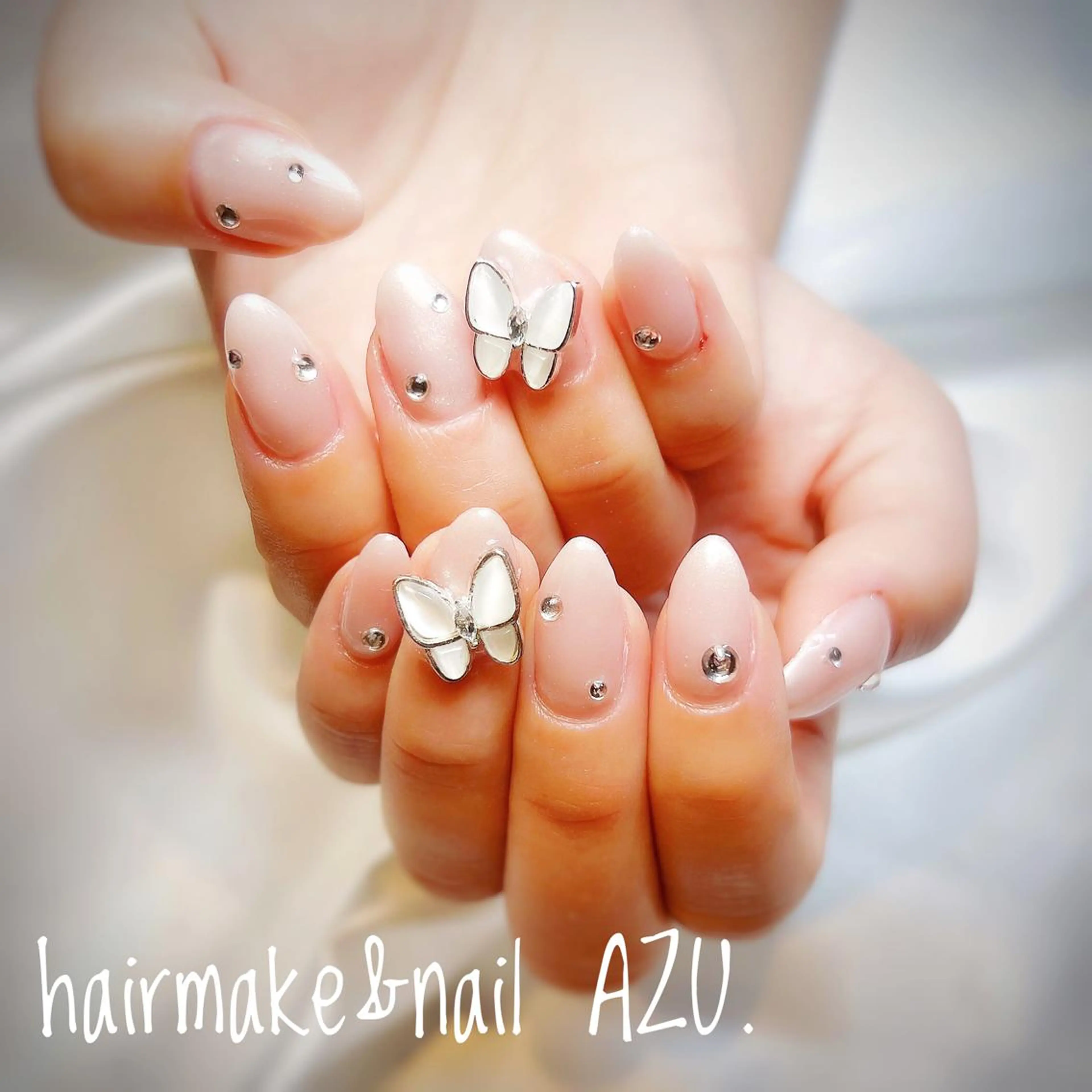 ネイル ジェルネイル hair&nail ROOTS所属・ﾍｱﾒｲｸ&ﾈｲﾙ ♥️Azuのネイルデザイン