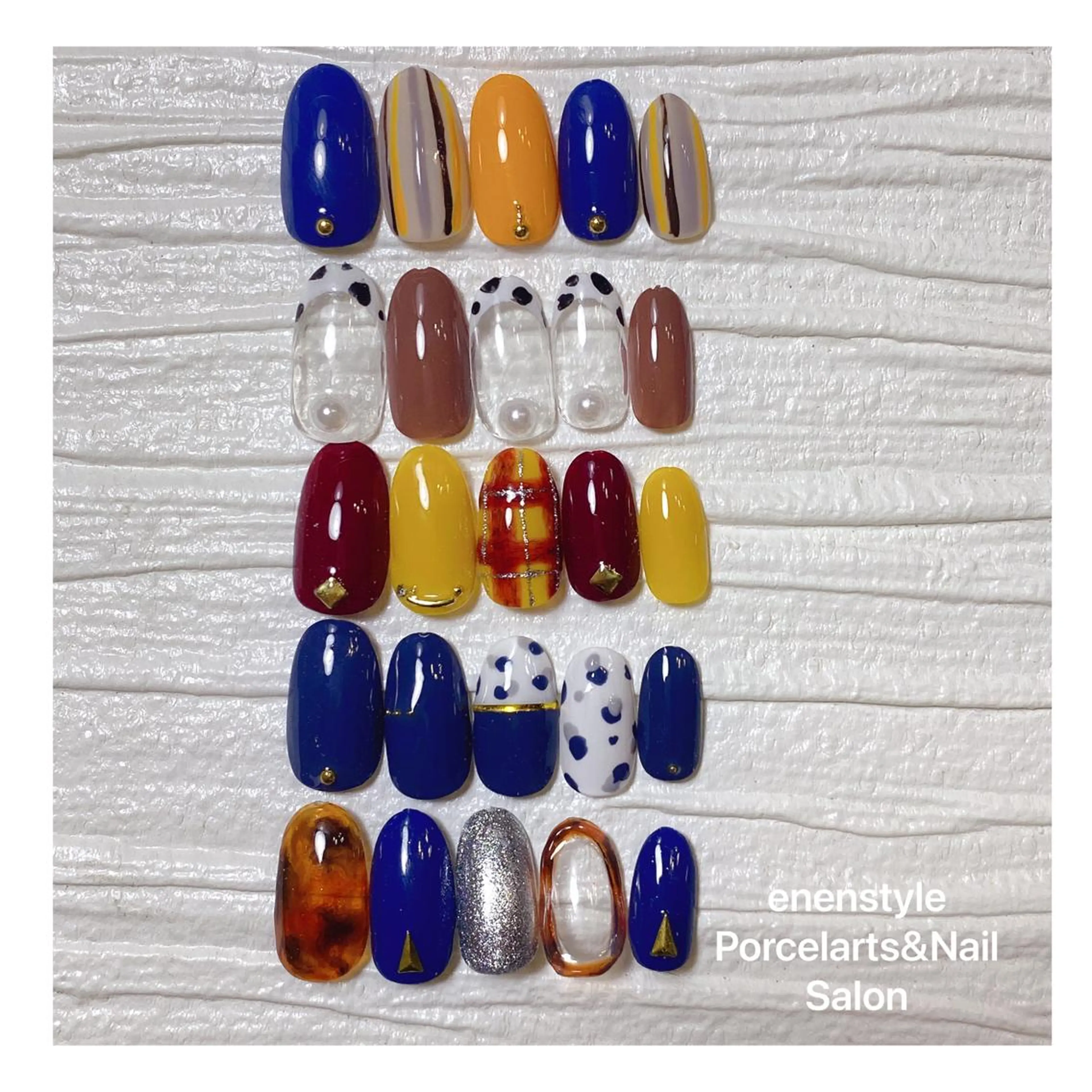 ミディアム ネイル 👑enen style👑のネイルデザイン