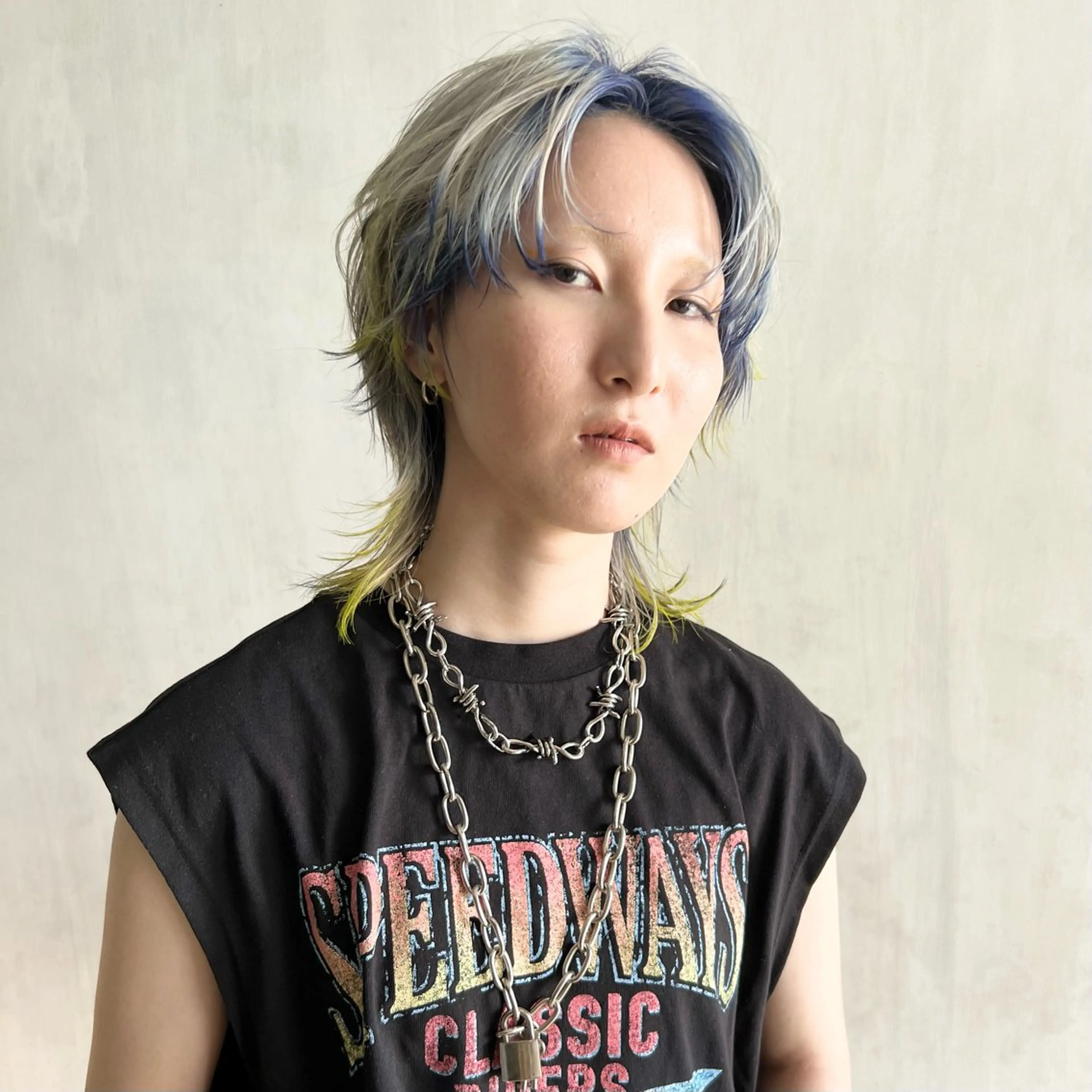ショート カラー ブリーチ ケアブリーチ デザインカラー ダブルカラー ハイトーンカラー カット ヘアカラー ケアブリーチ/ 古川晴輝のヘアスタイル