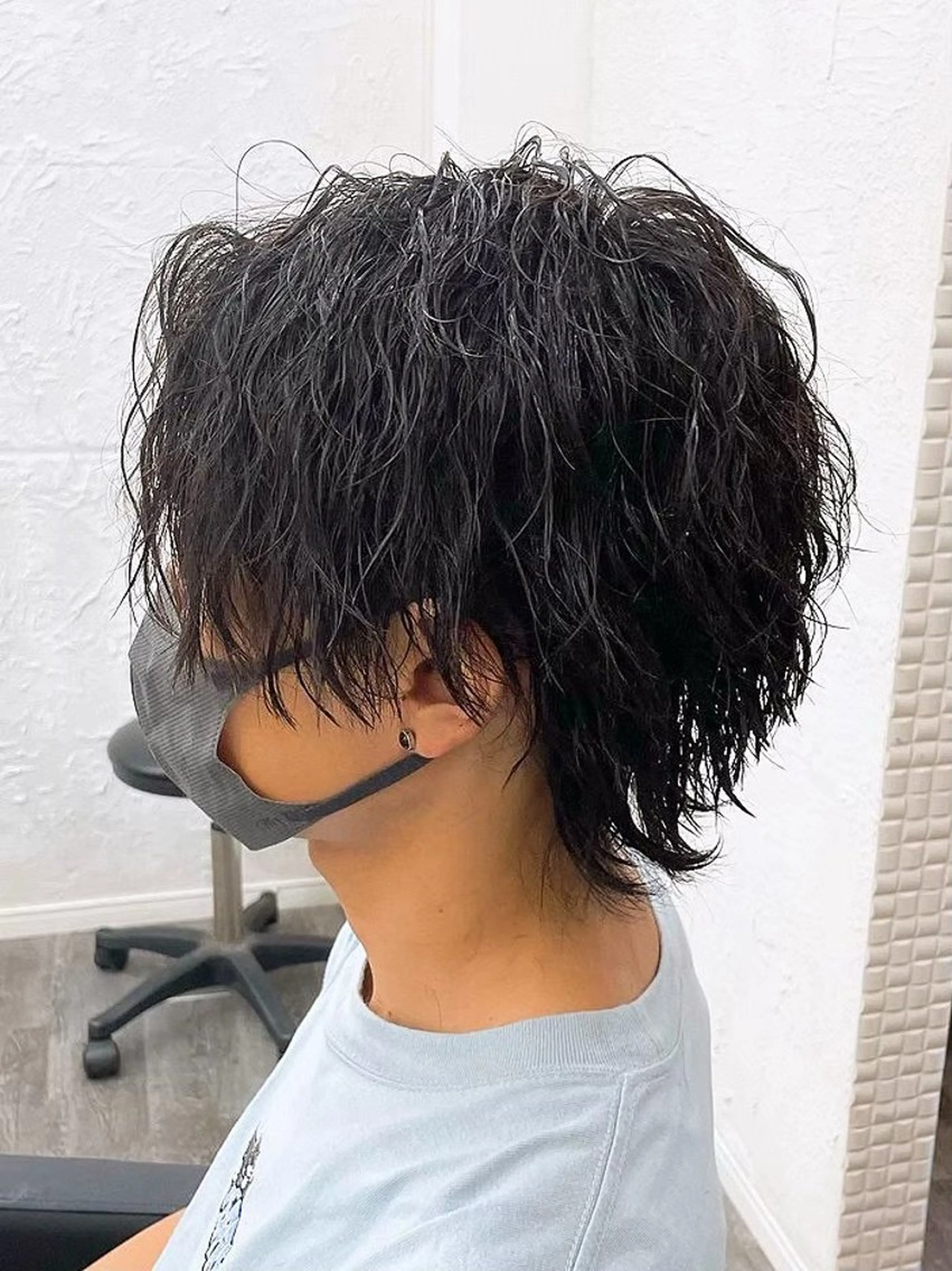 パーマ メンズ 鈴木 裕貴のヘアスタイル