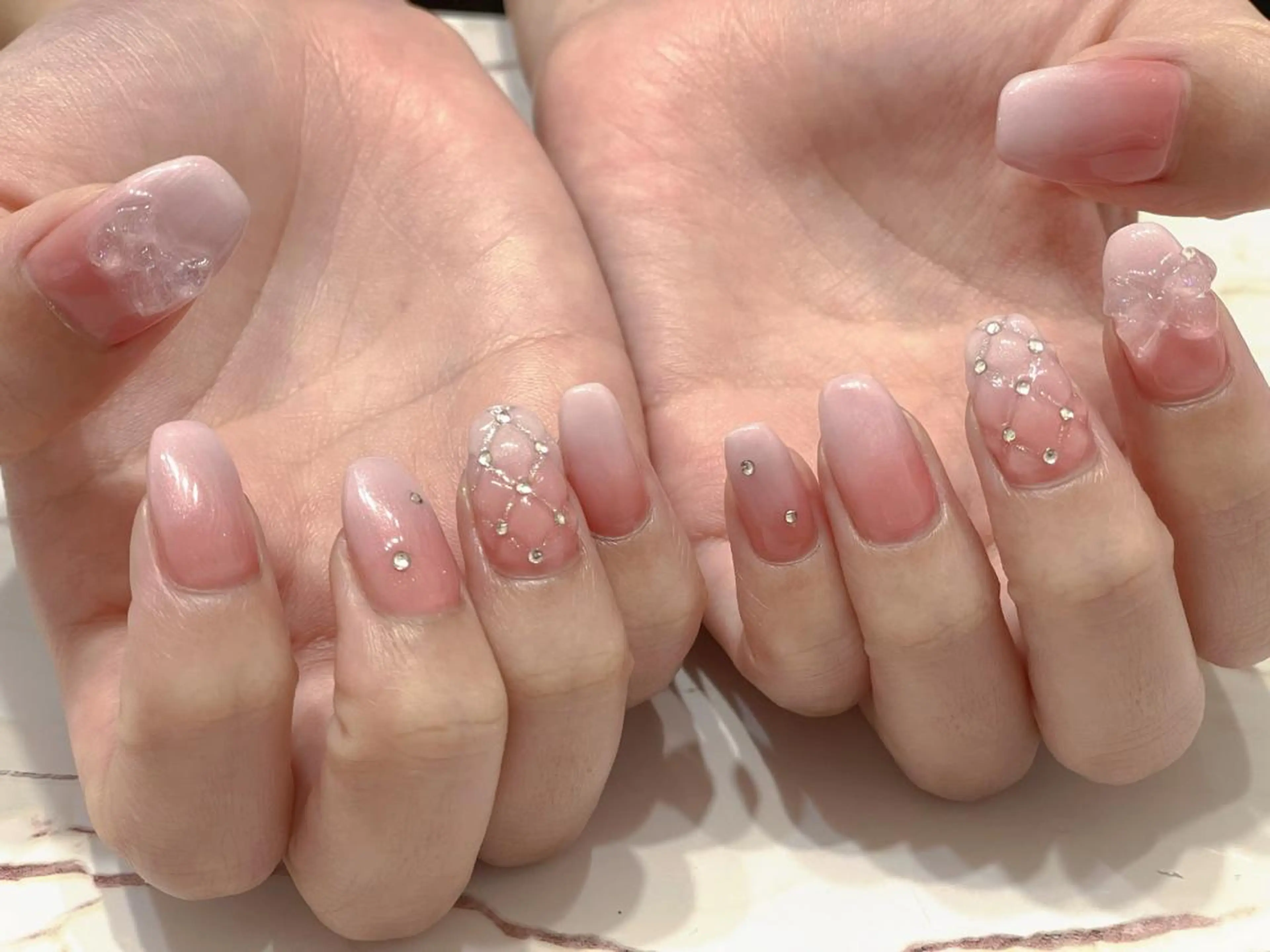 ネイル 持ち込み ＃ ｍｅのネイルデザイン