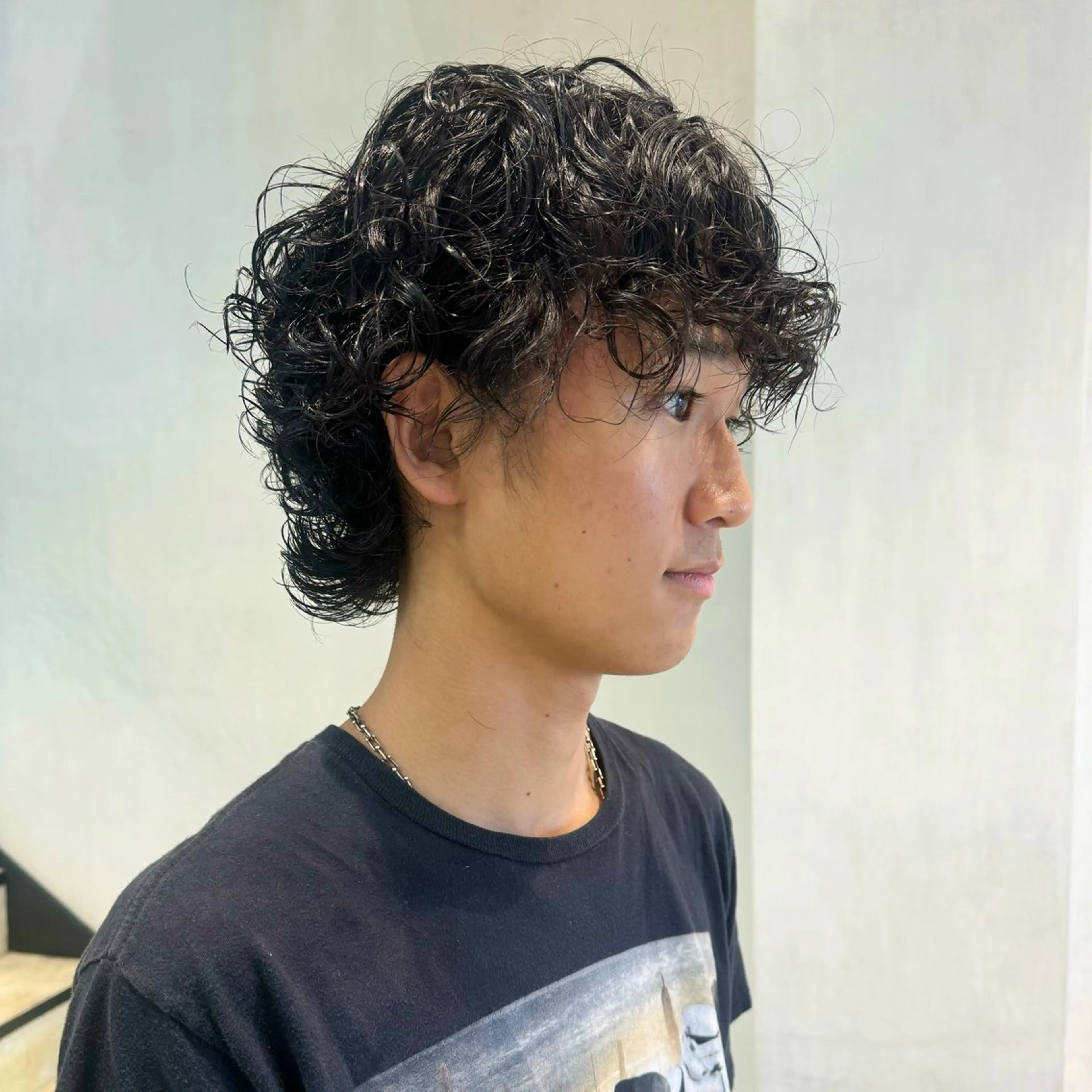 パーマ メンズ メンズパーマ カット パーマ 古川 晴輝のヘアスタイル