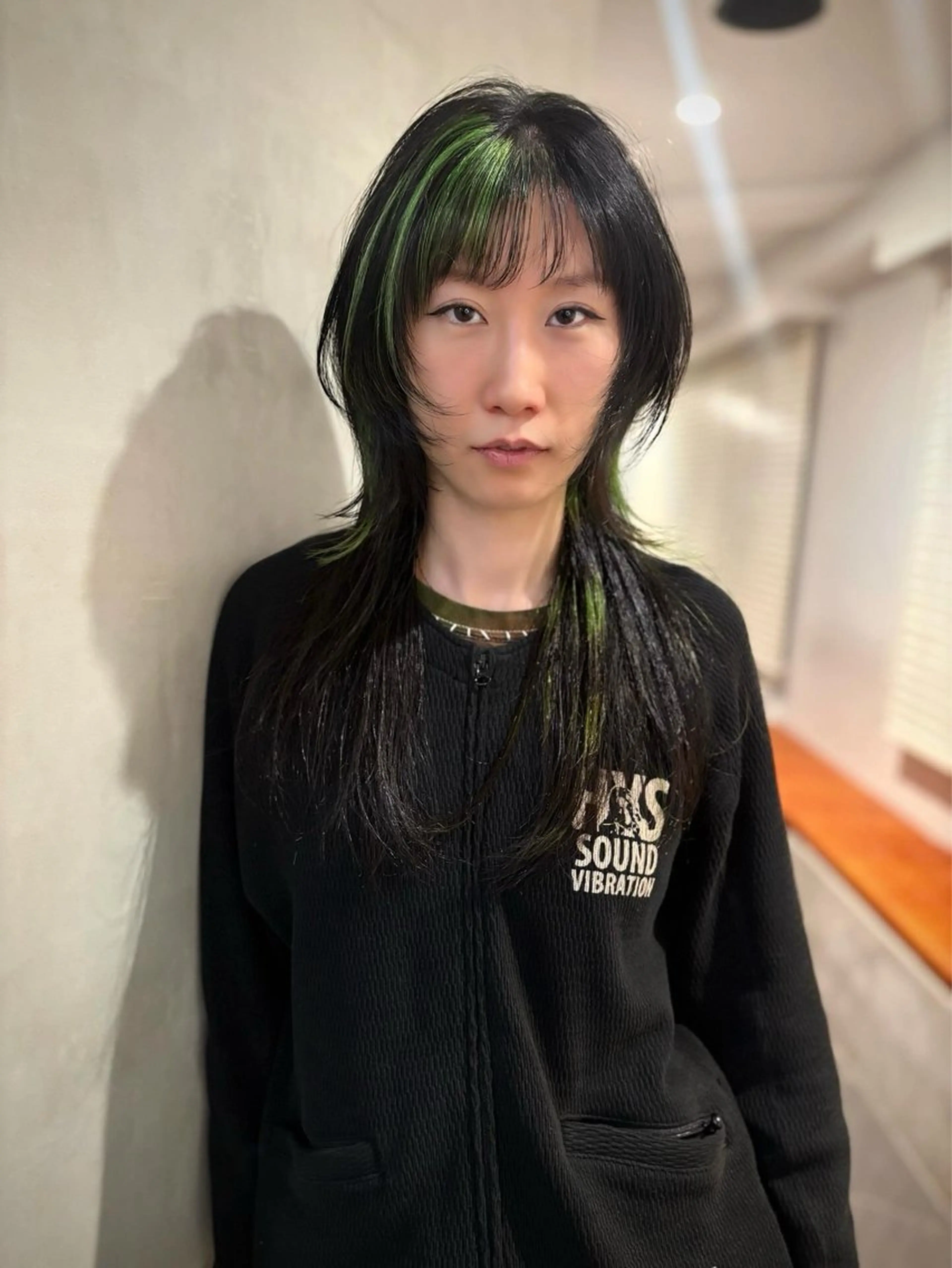 ロング カラー ヘアカラー トリートメント 優 作のヘアスタイル