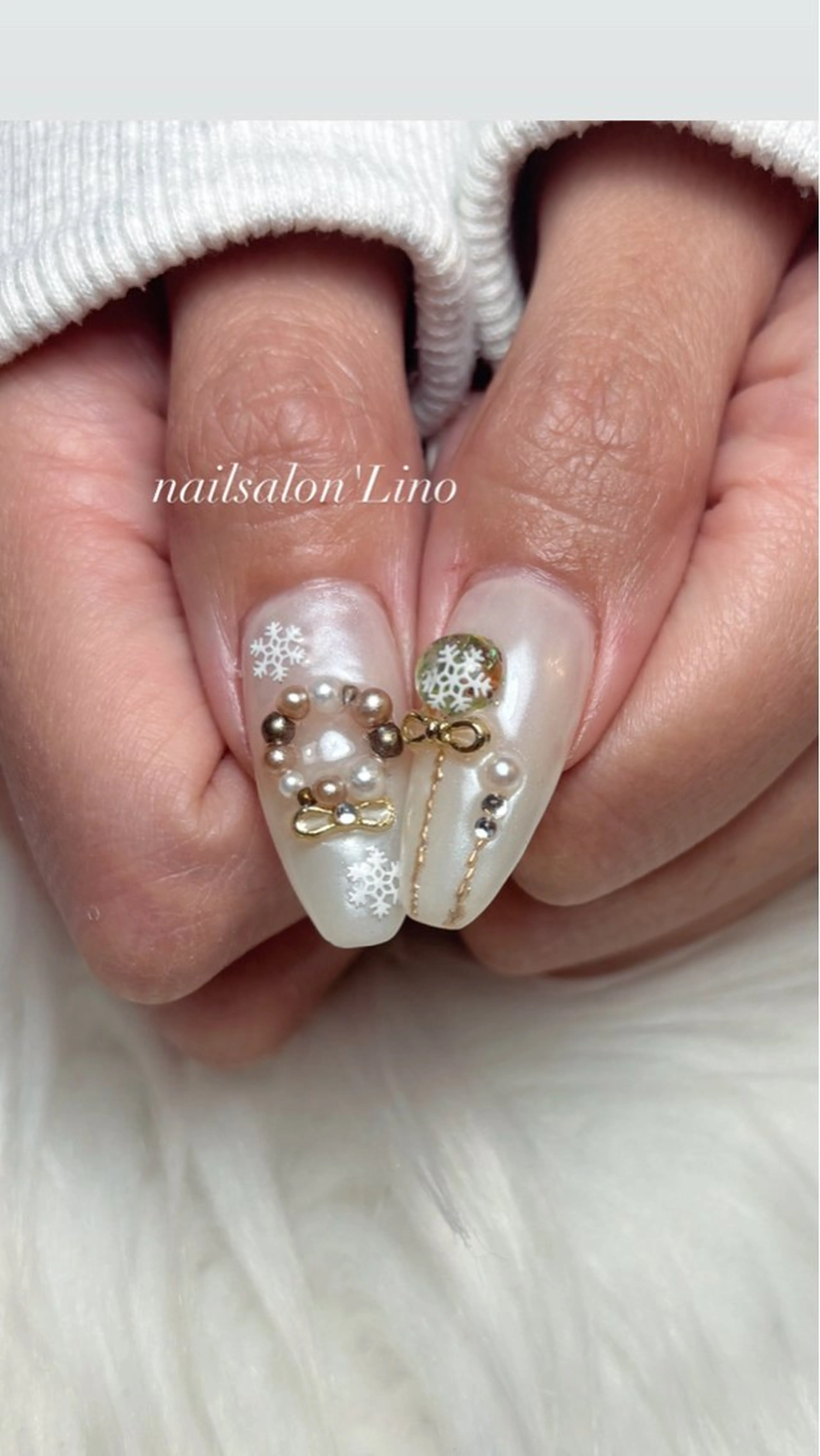 ネイル Lino𓂃⟡.· Chizuruのネイルデザイン