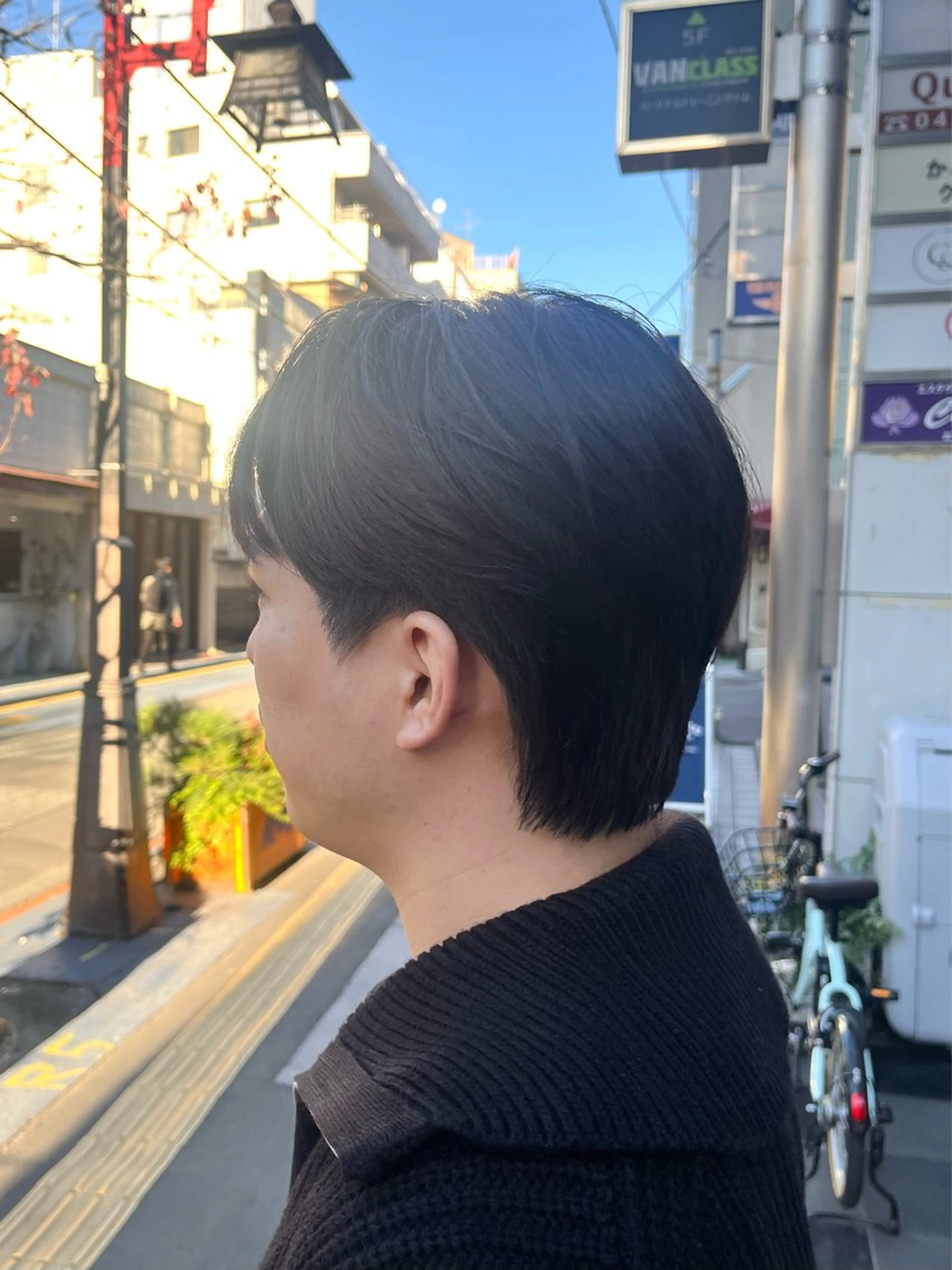 メンズ カット トリートメント 森 ハリス誠一のヘアスタイル