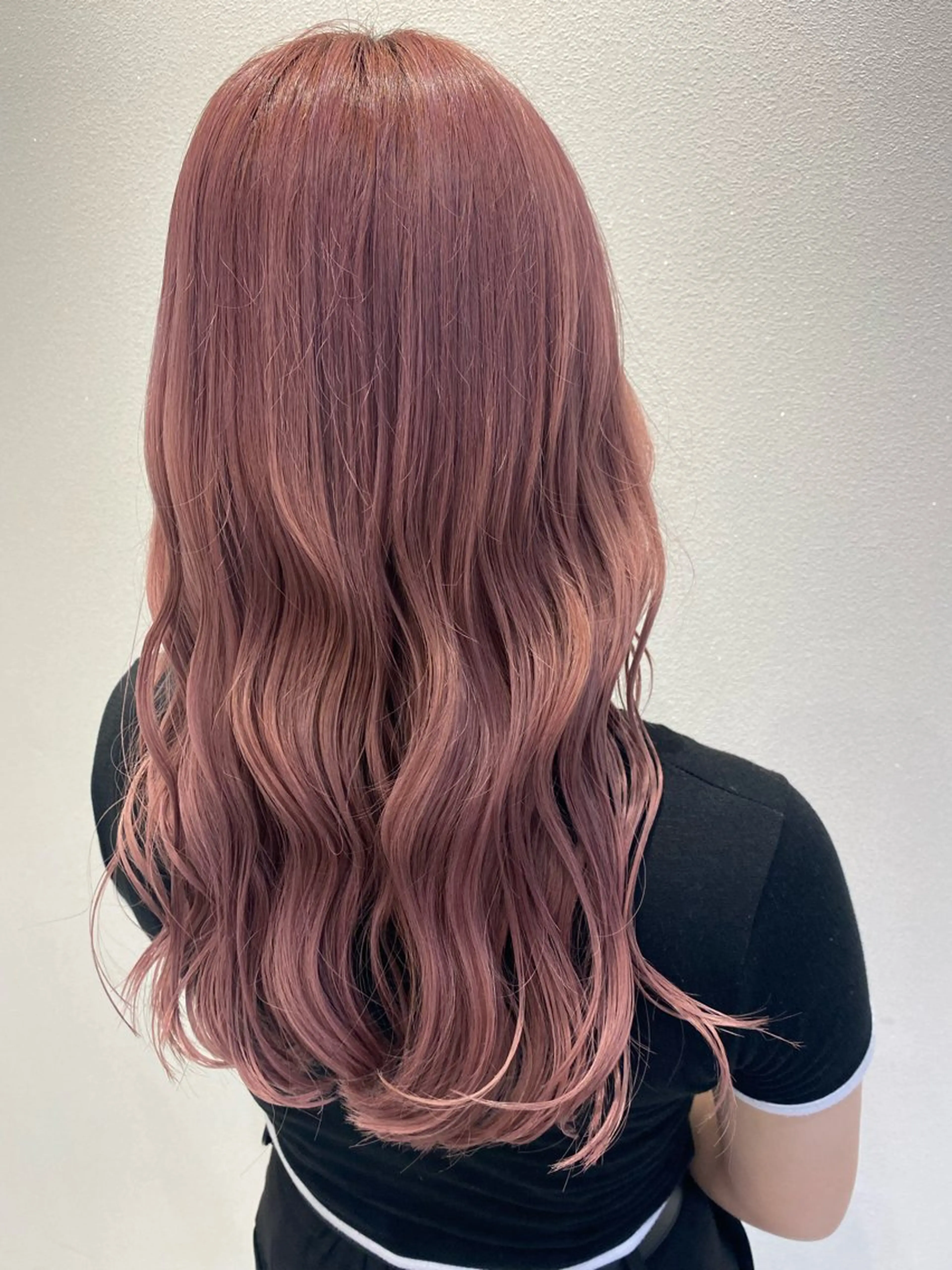 ロング カラー カット ヘアカラー 💘韓国カラー💘 クルミのヘアスタイル