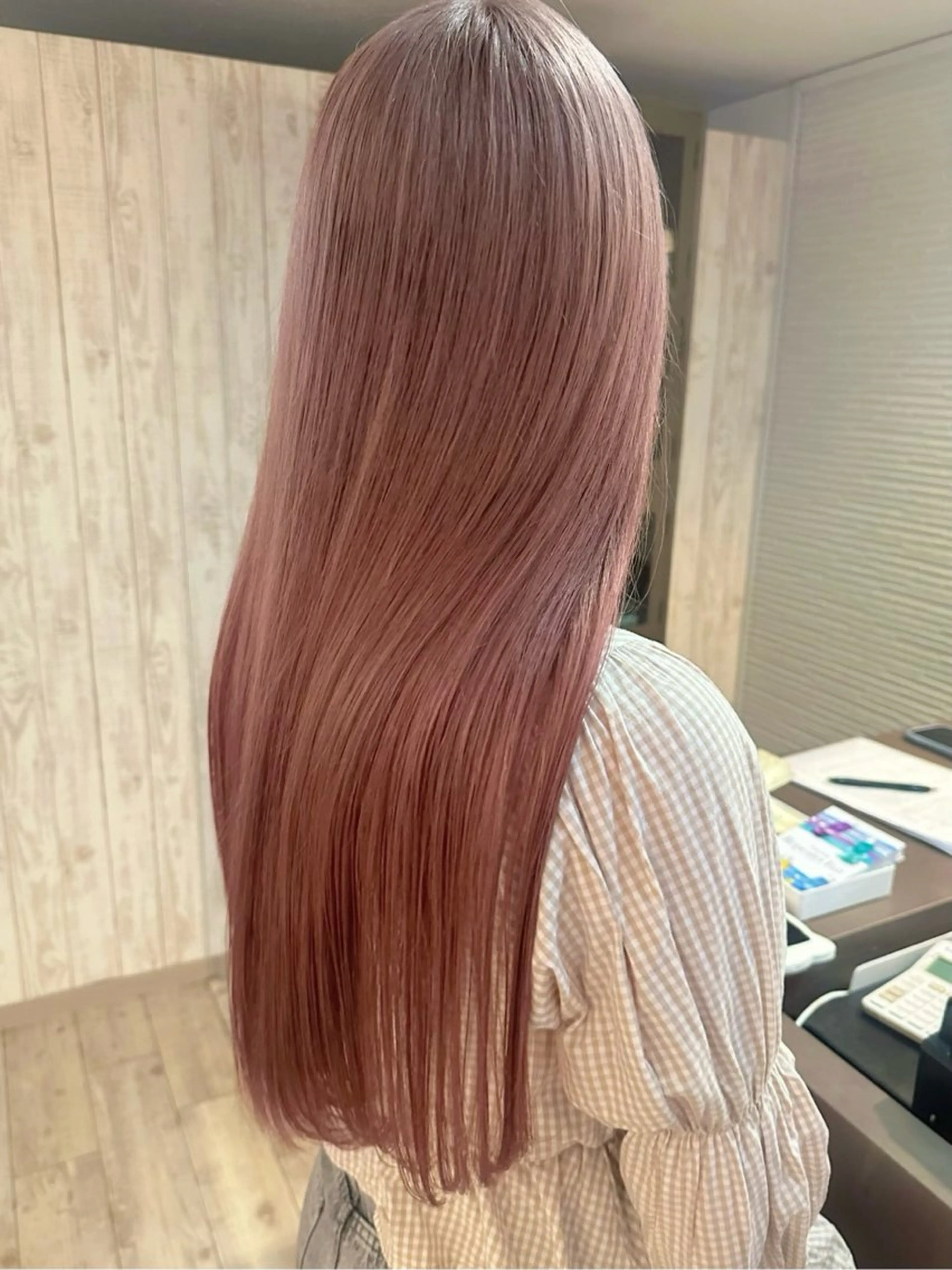 ロング トリートメント cie所属・ふくし りこのヘアスタイル