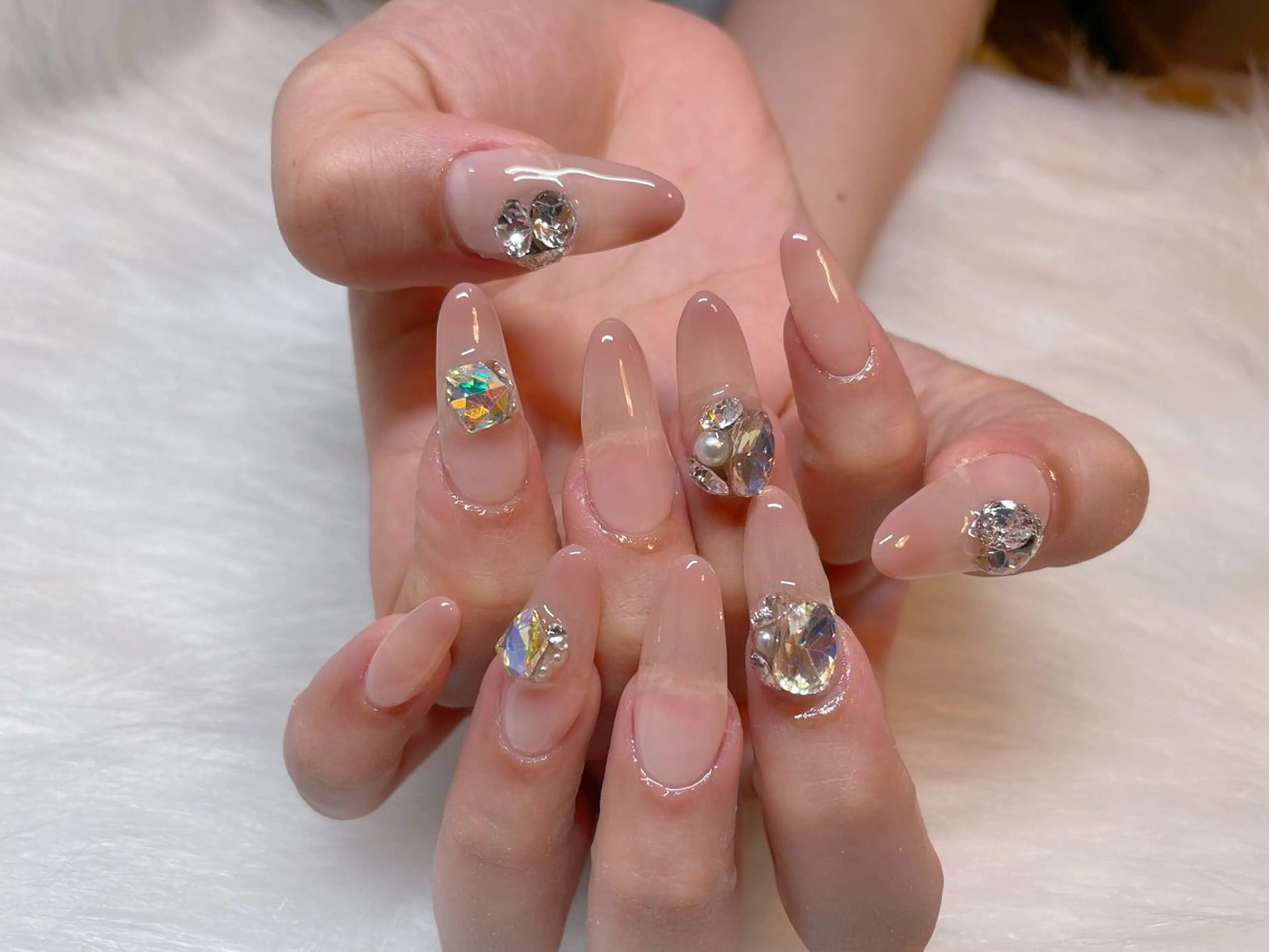 ネイル グラデーション スカルプネイル ハンドネイル エン Nail salonのネイルデザイン