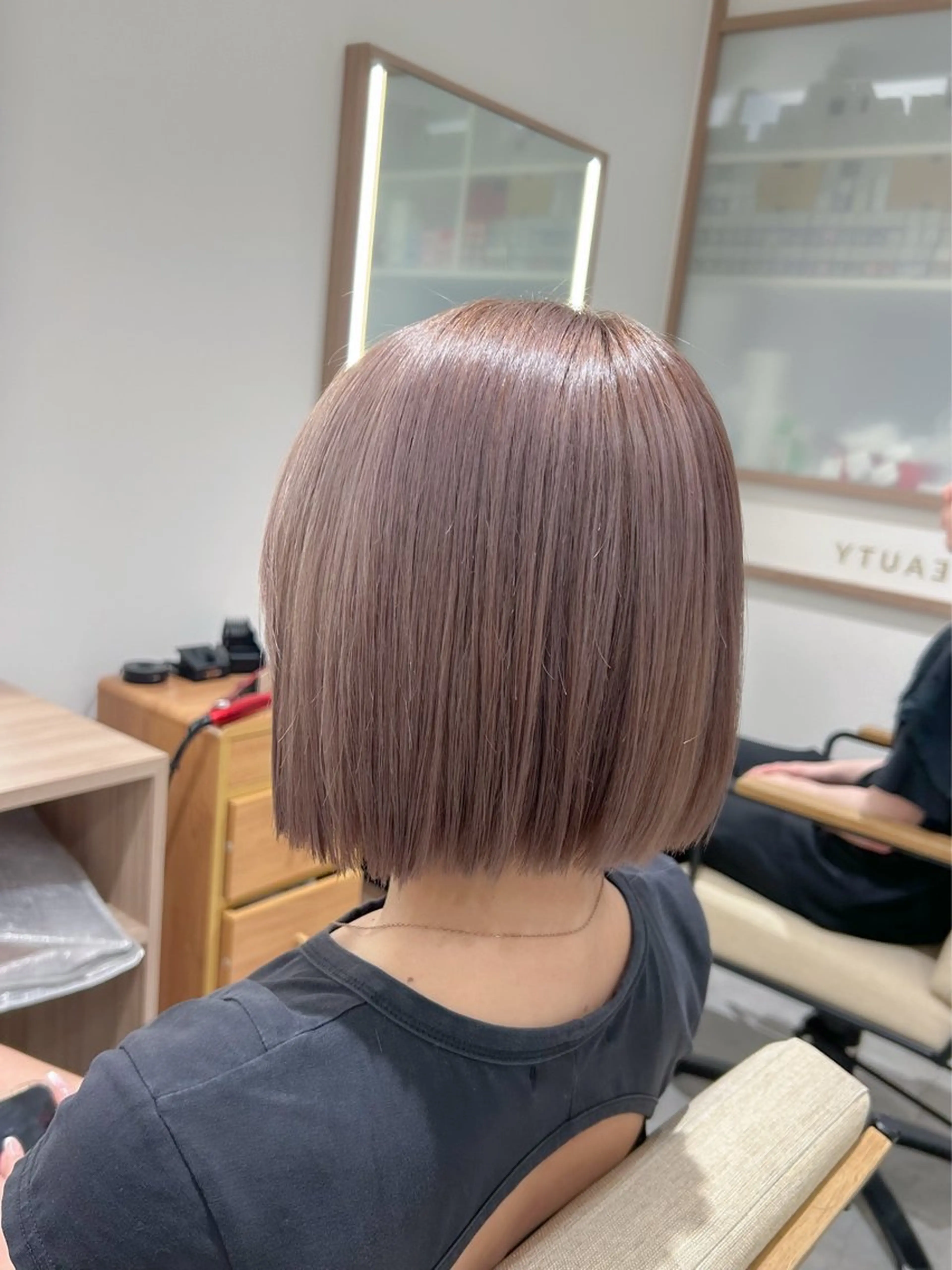 ミディアム カラー カット ヘアカラー 🎀モテ髪ヘア🎀 鴻巣 実香のヘアスタイル