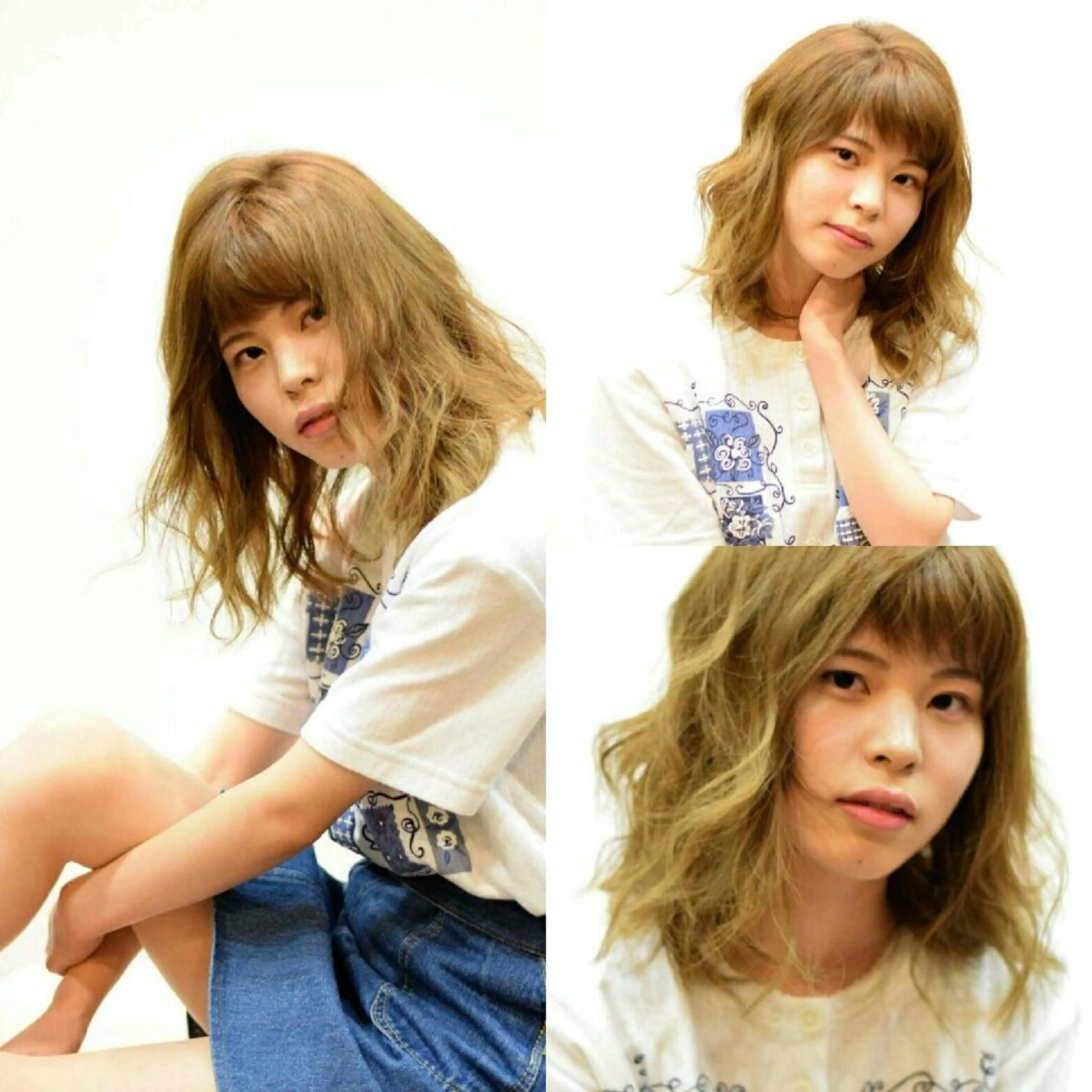 ミディアム 鈴木 貴之のヘアスタイル