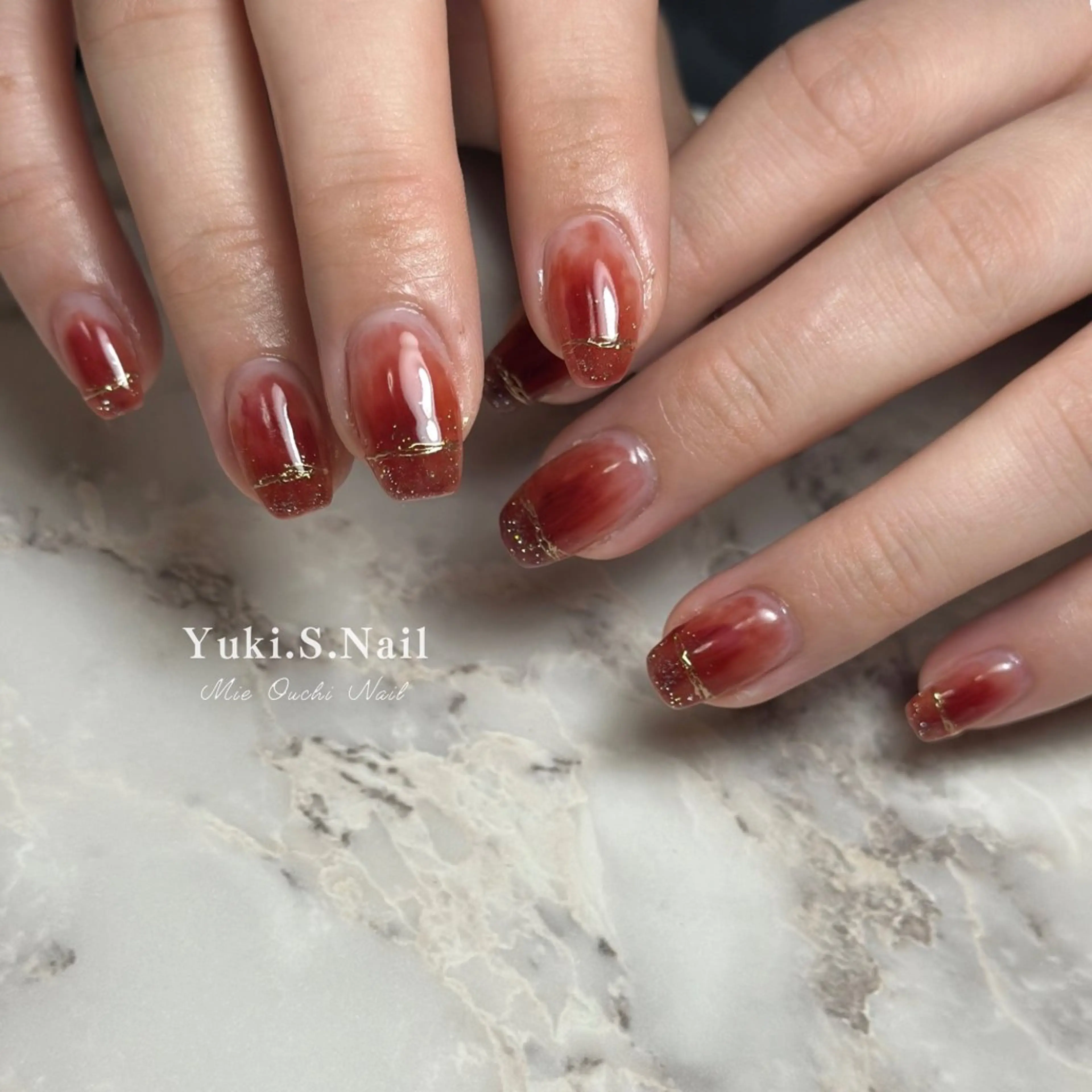 ショート ハンドネイル Yuki S.Nailのネイルデザイン