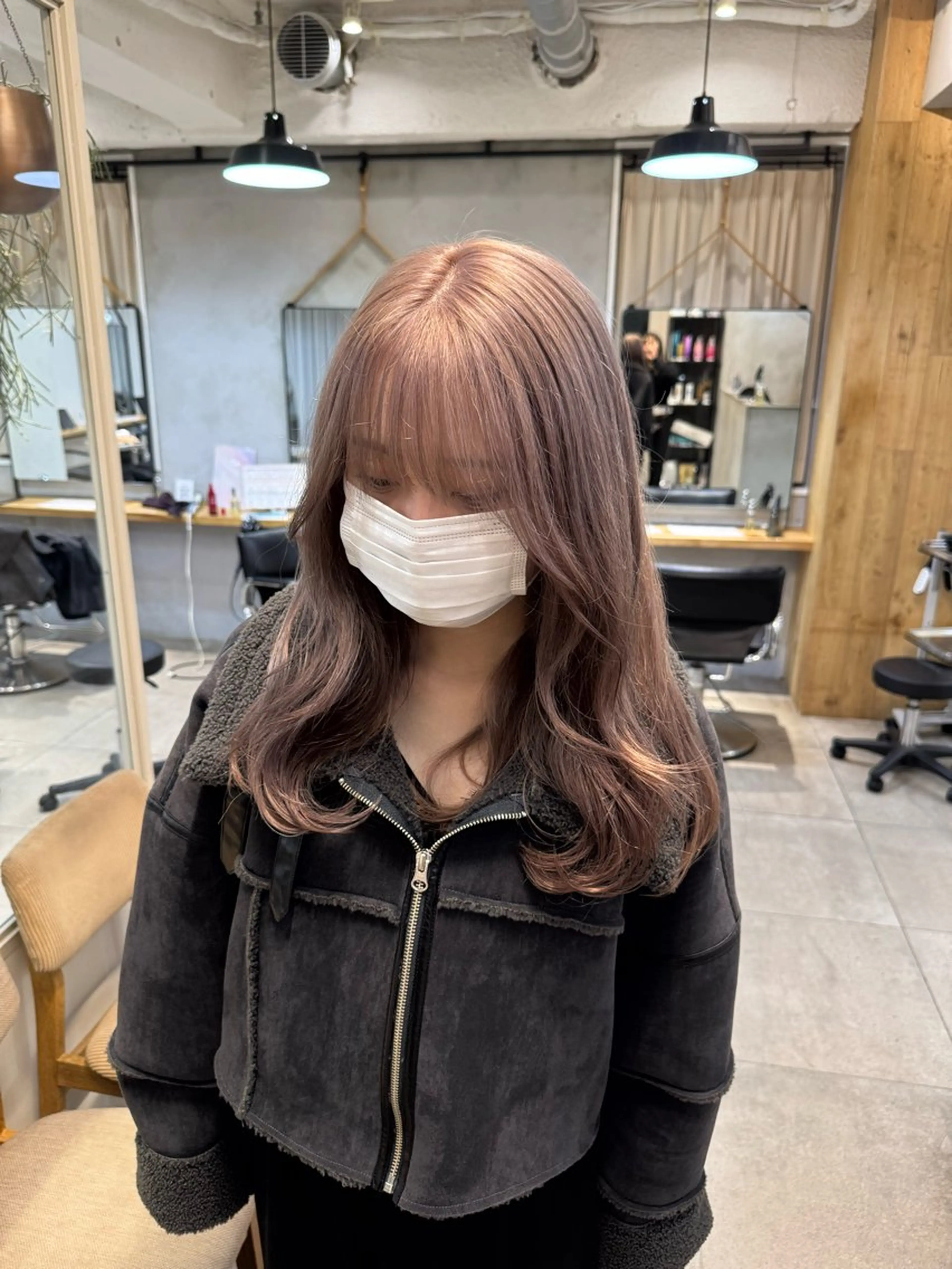 ロング カラー アッシュ ラベンダーカラー ラベンダーアッシュ カット ヘアカラー 艶カラー 🤍🫧/makoのヘアスタイル